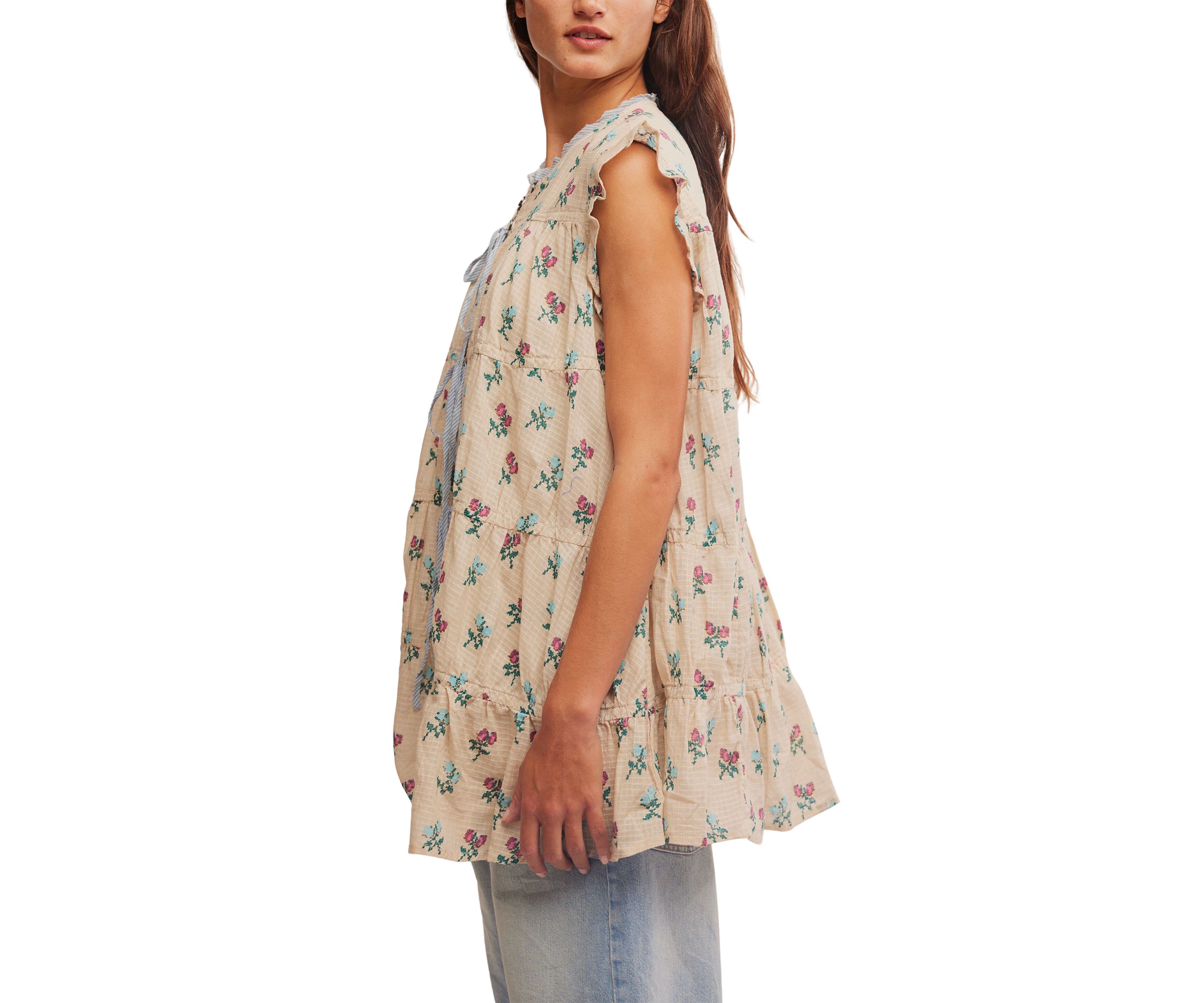 Sundown Print Tunic Dress