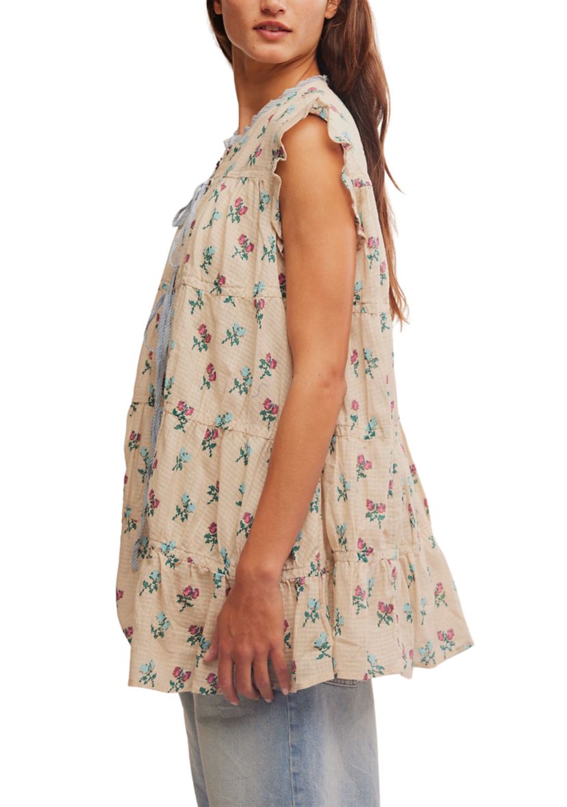 Sundown Print Tunic Dress
