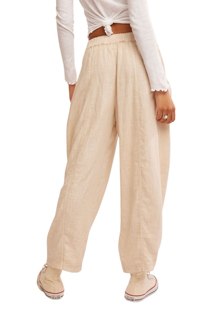 High Road Solid Pull-On Barrel Pants