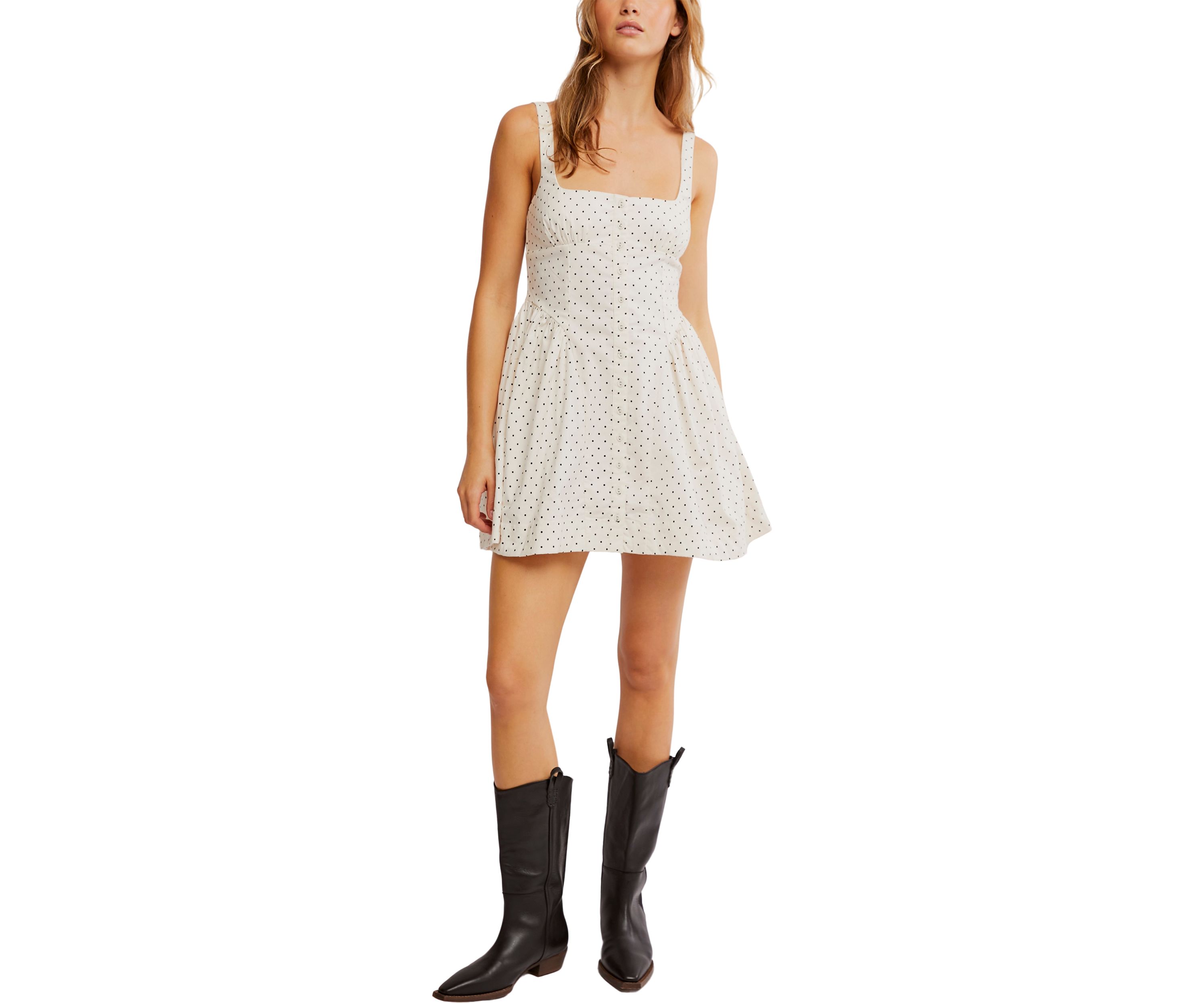 Astrid Polka Dot Minidress