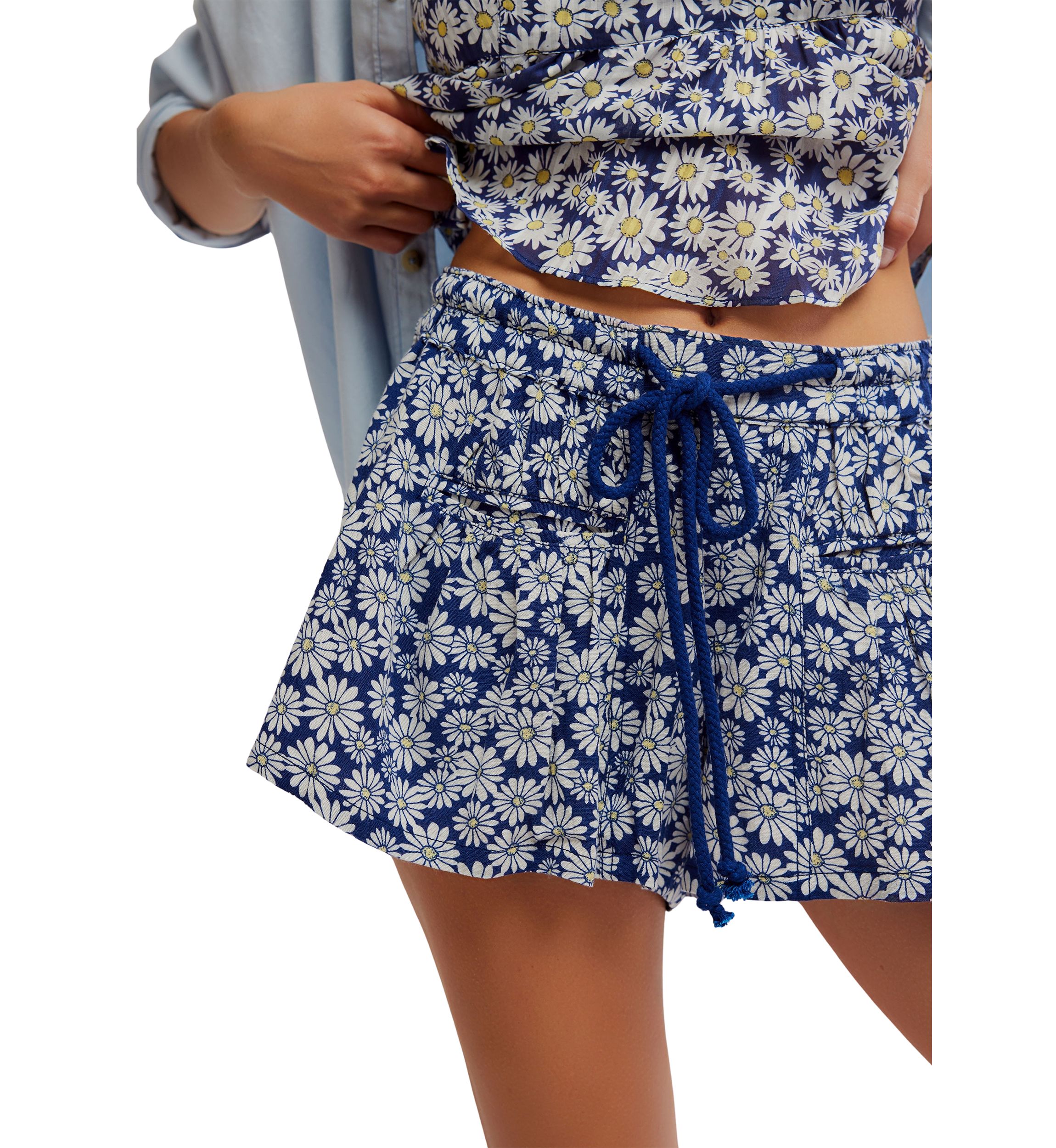 Offbeat Printed Pull-On Shorts