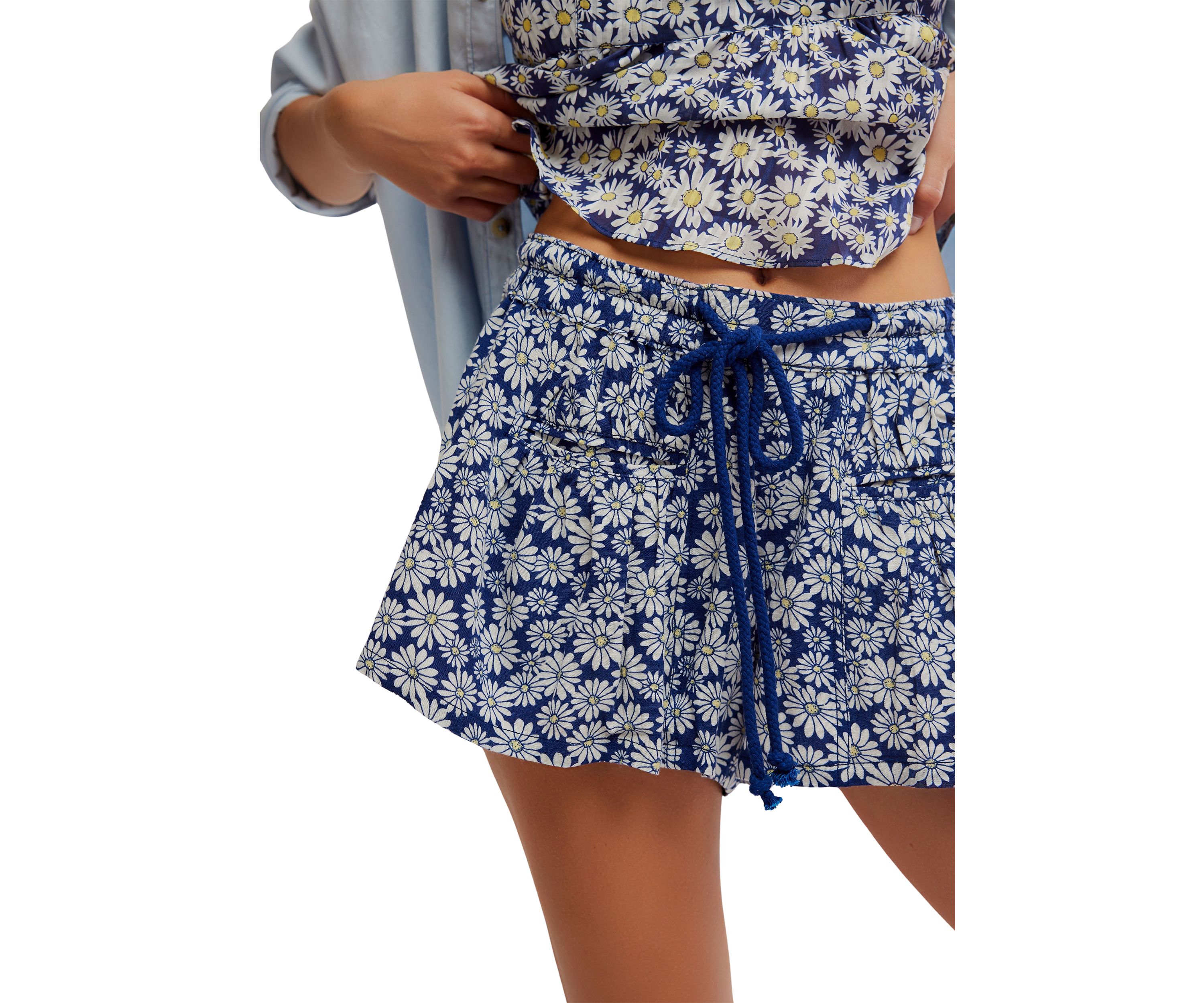 Offbeat Printed Pull-On Shorts