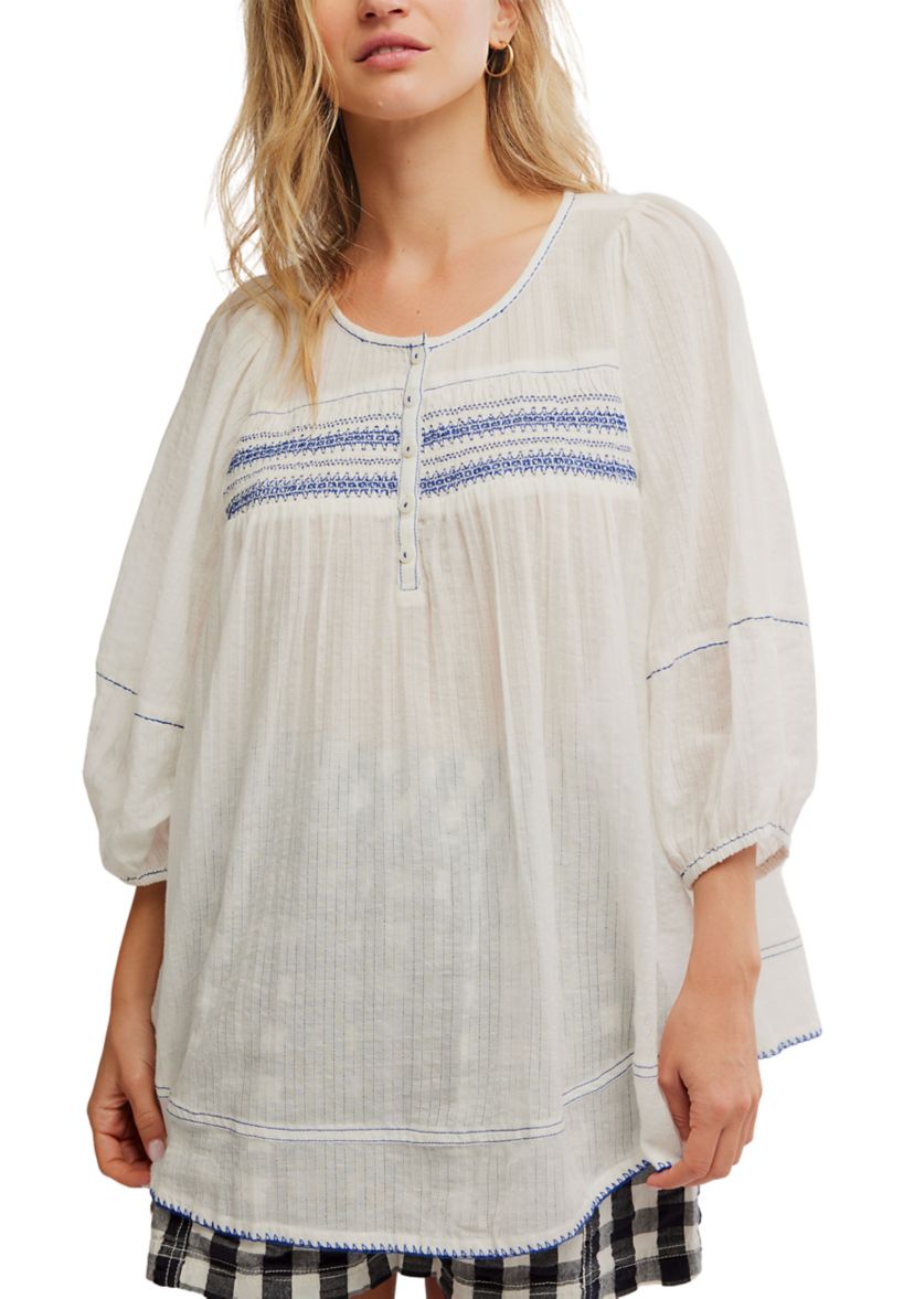 Womens Dylan Smocked Tunic 