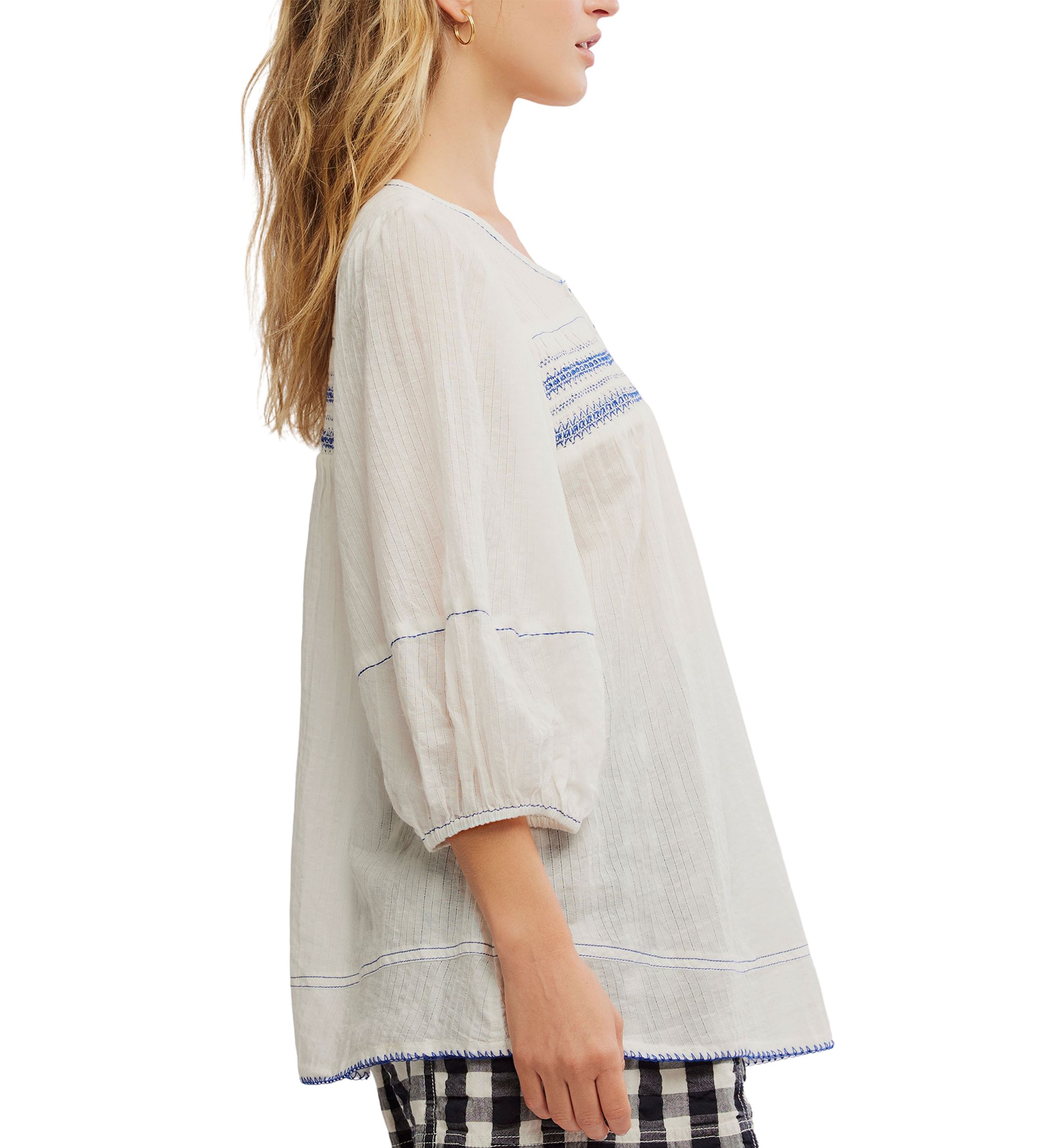 Womens Dylan Smocked Tunic 