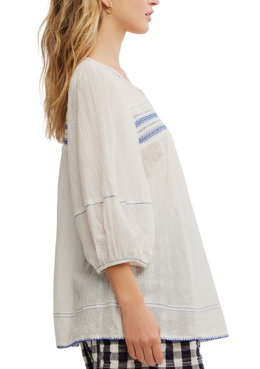 Womens Dylan Smocked Tunic 