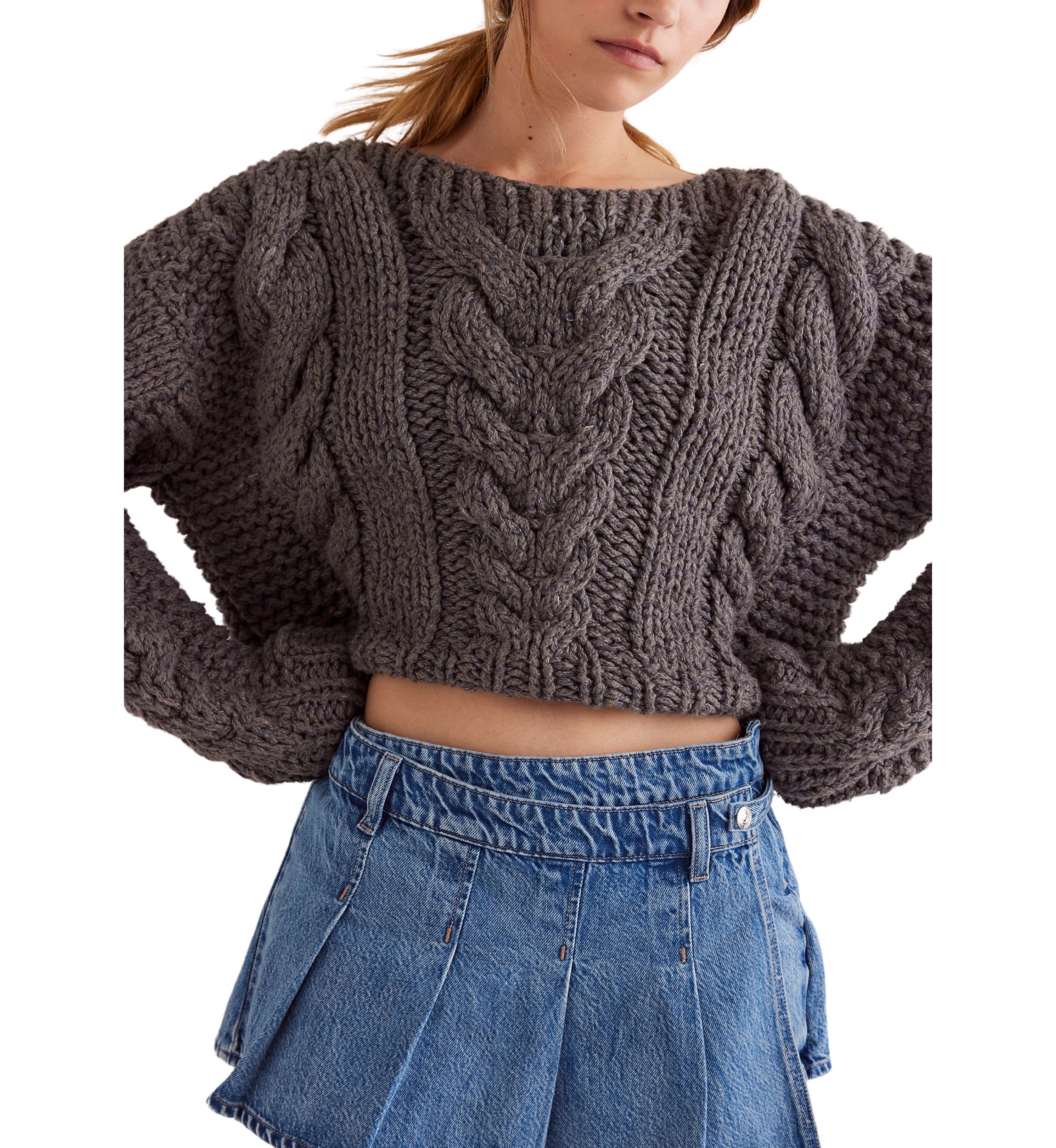 We The Free Stephie Denim Skort