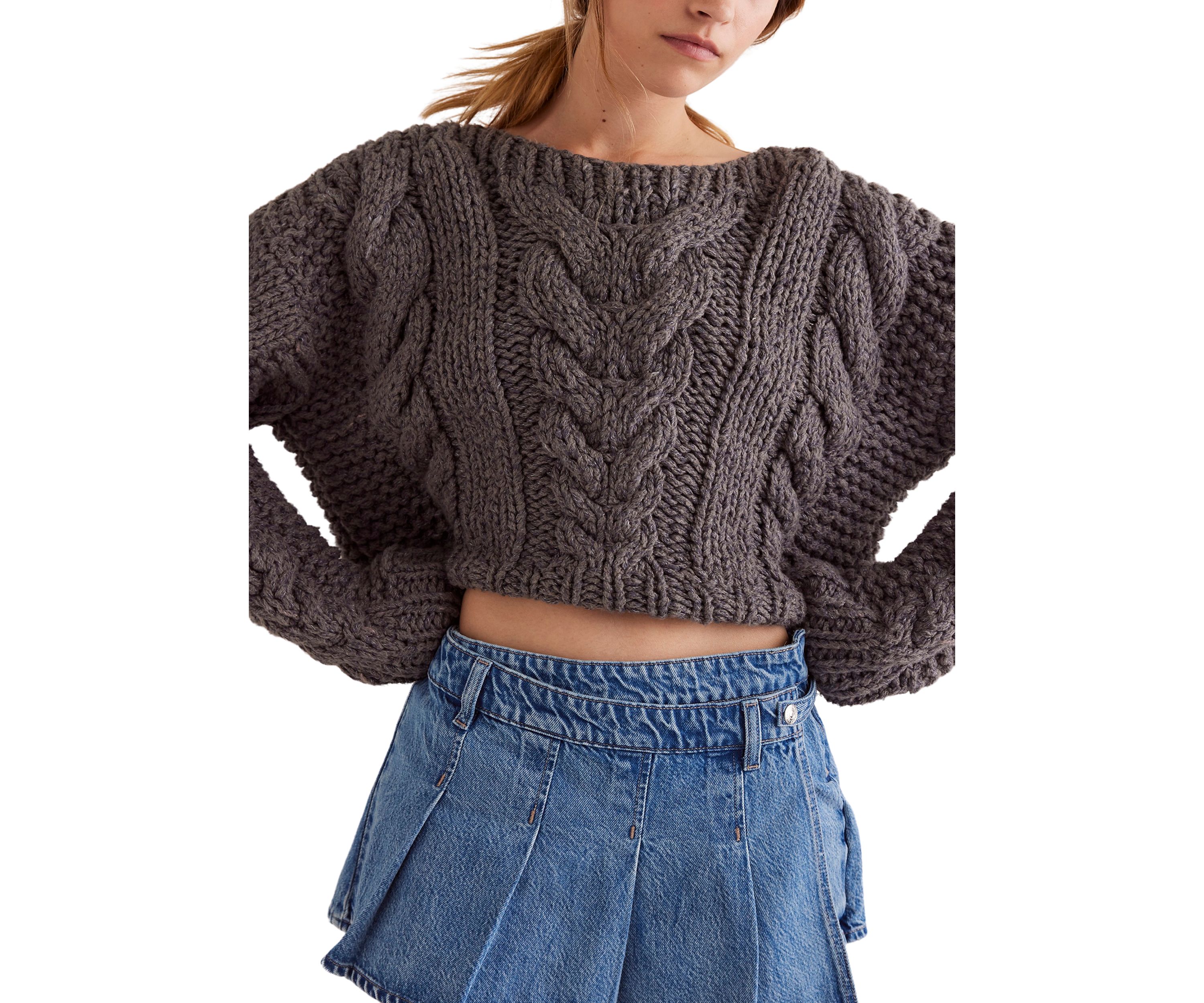 We The Free Stephie Denim Skort
