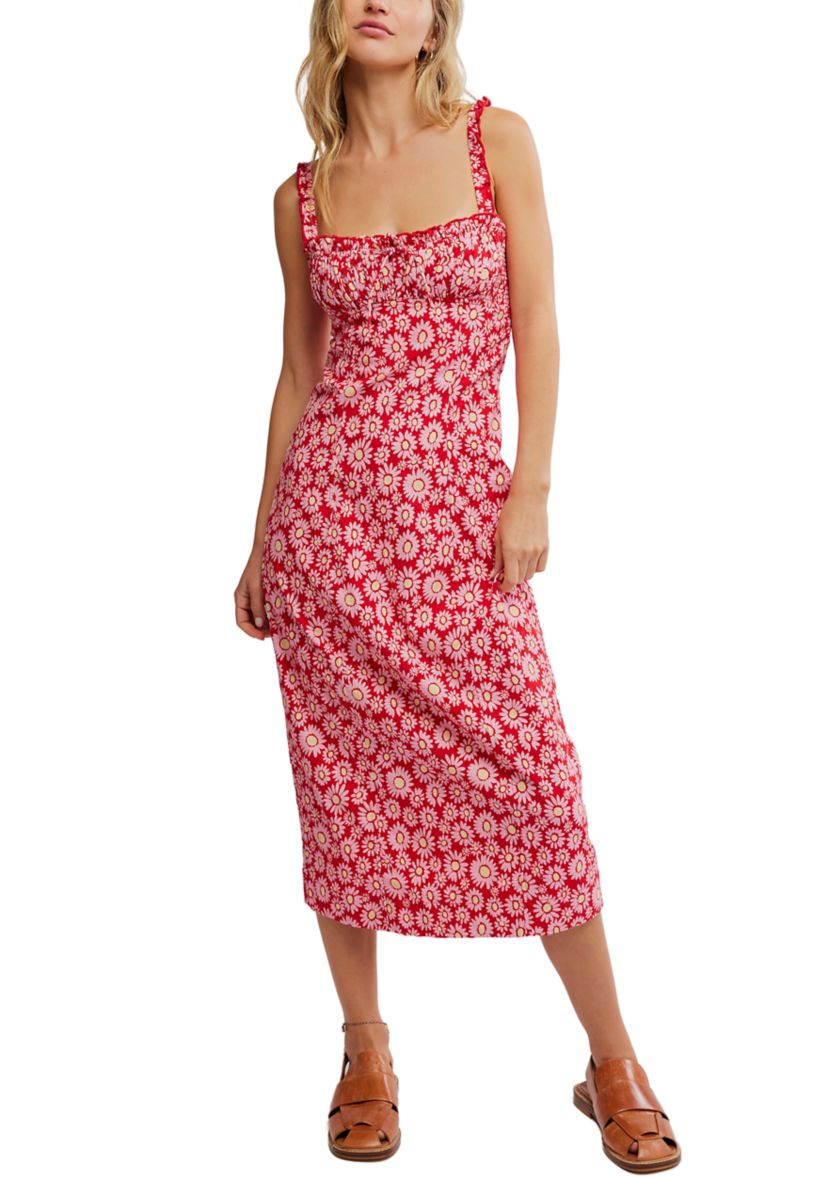 Lucinda Printed Midi Dress