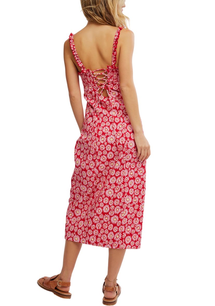 Lucinda Printed Midi Dress