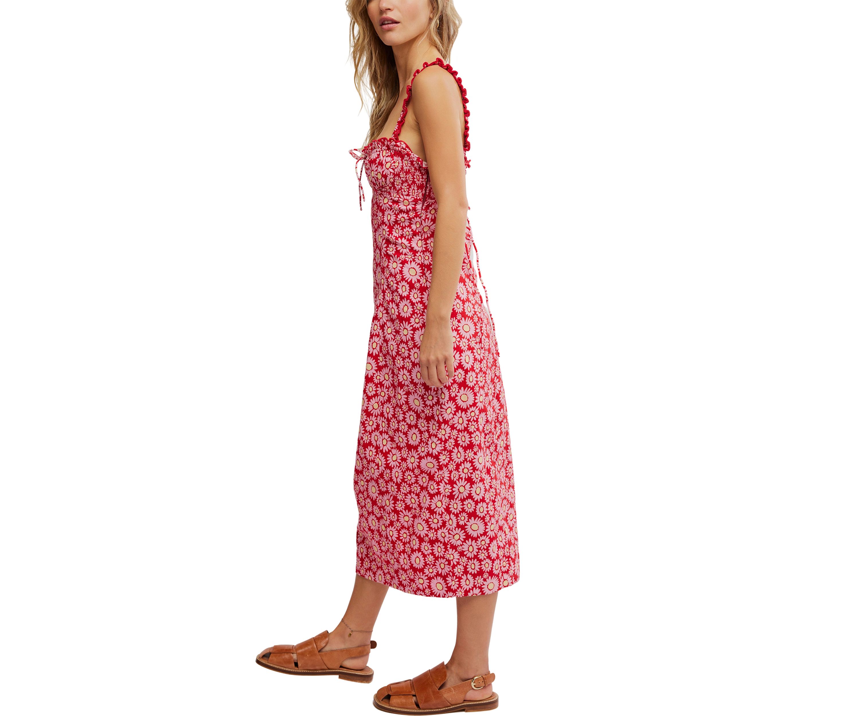Lucinda Printed Midi Dress