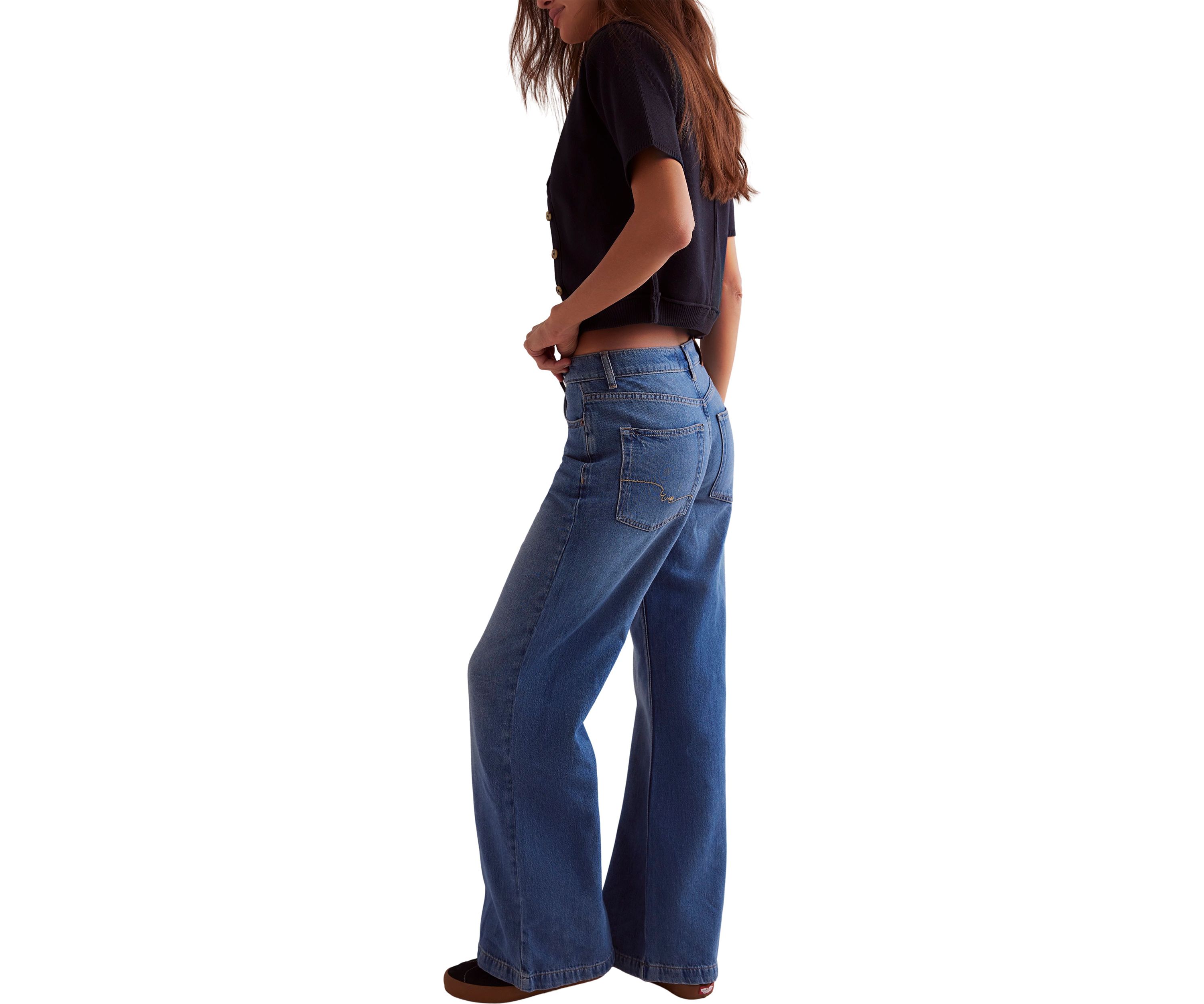 We The Free Stride Straight N Wide Jeans