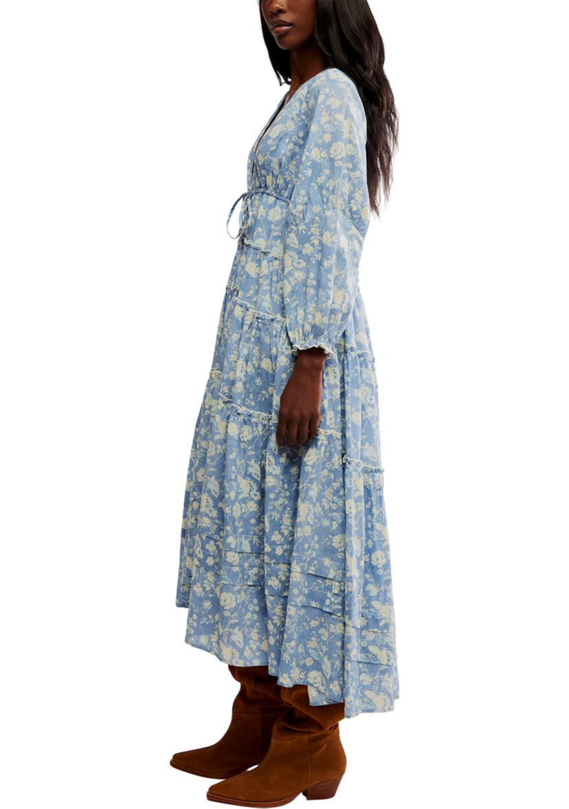 free people pappiet midi dress Free People pappiet floral midi