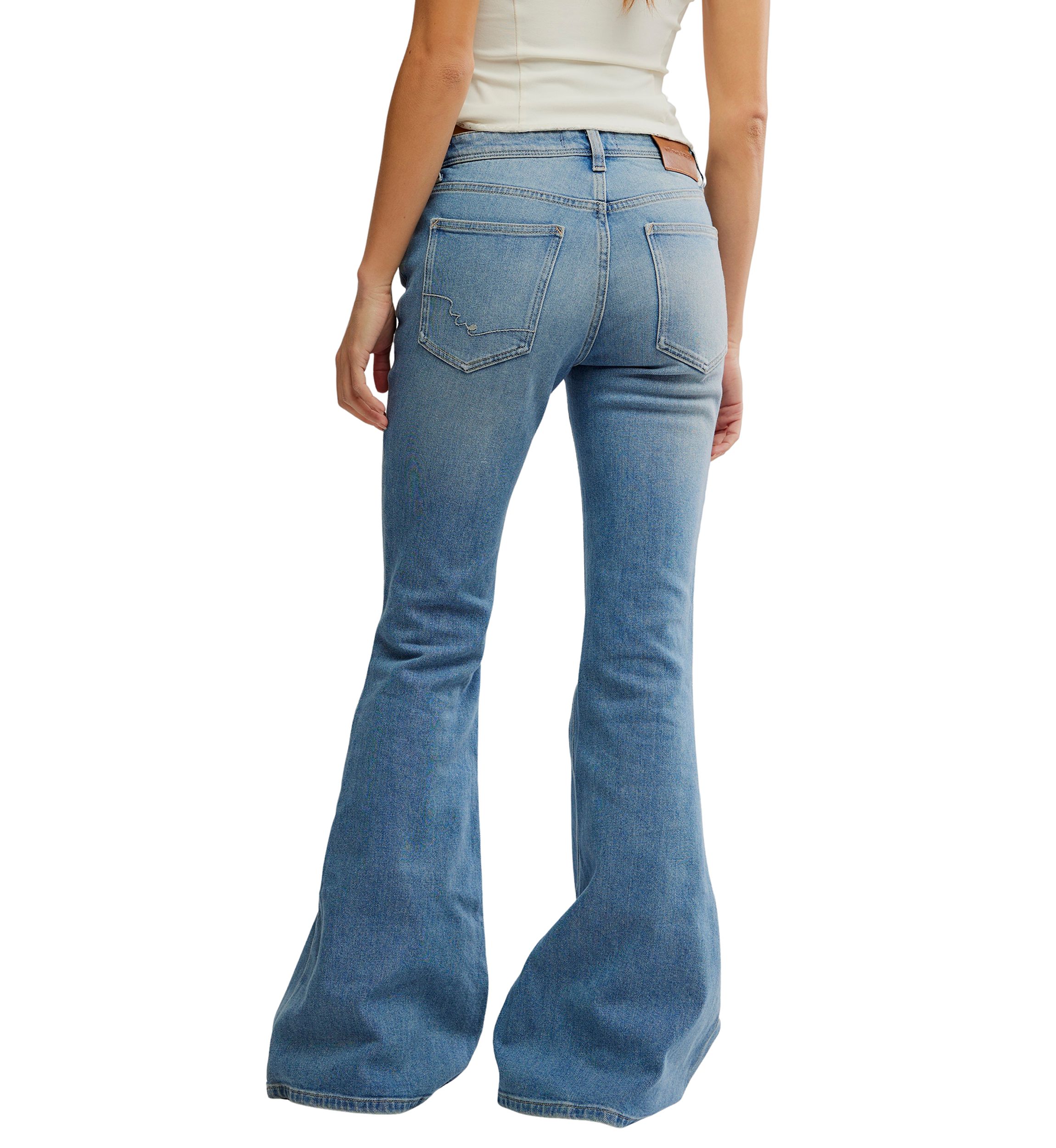 We The Free Love Bomb Flare Jeans