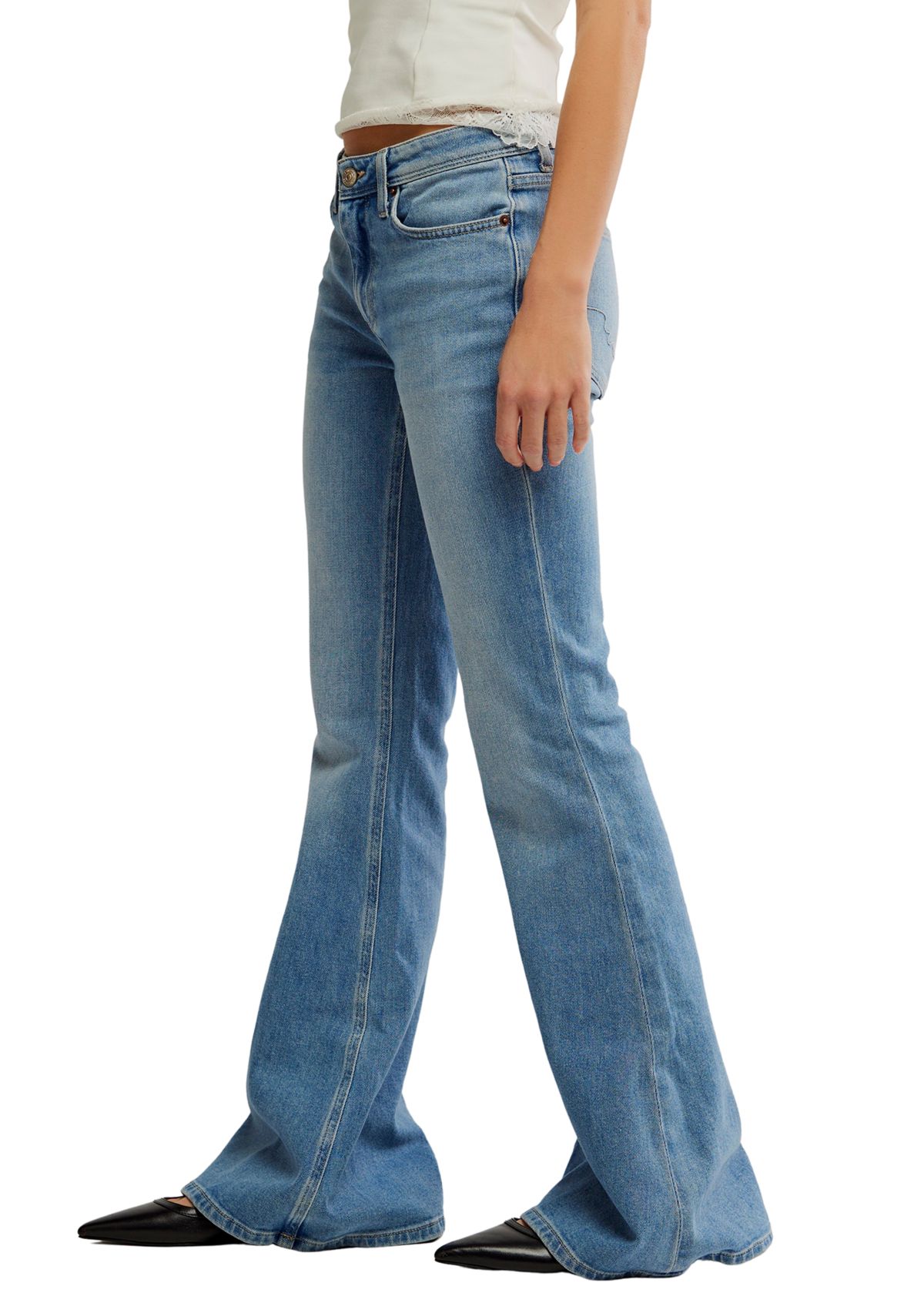 We The Free Love Bomb Flare Jeans