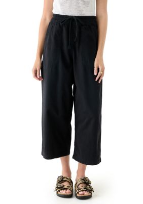 Free People Women's We The Free Easy Peasy Pull-On Jeans, Black, XL