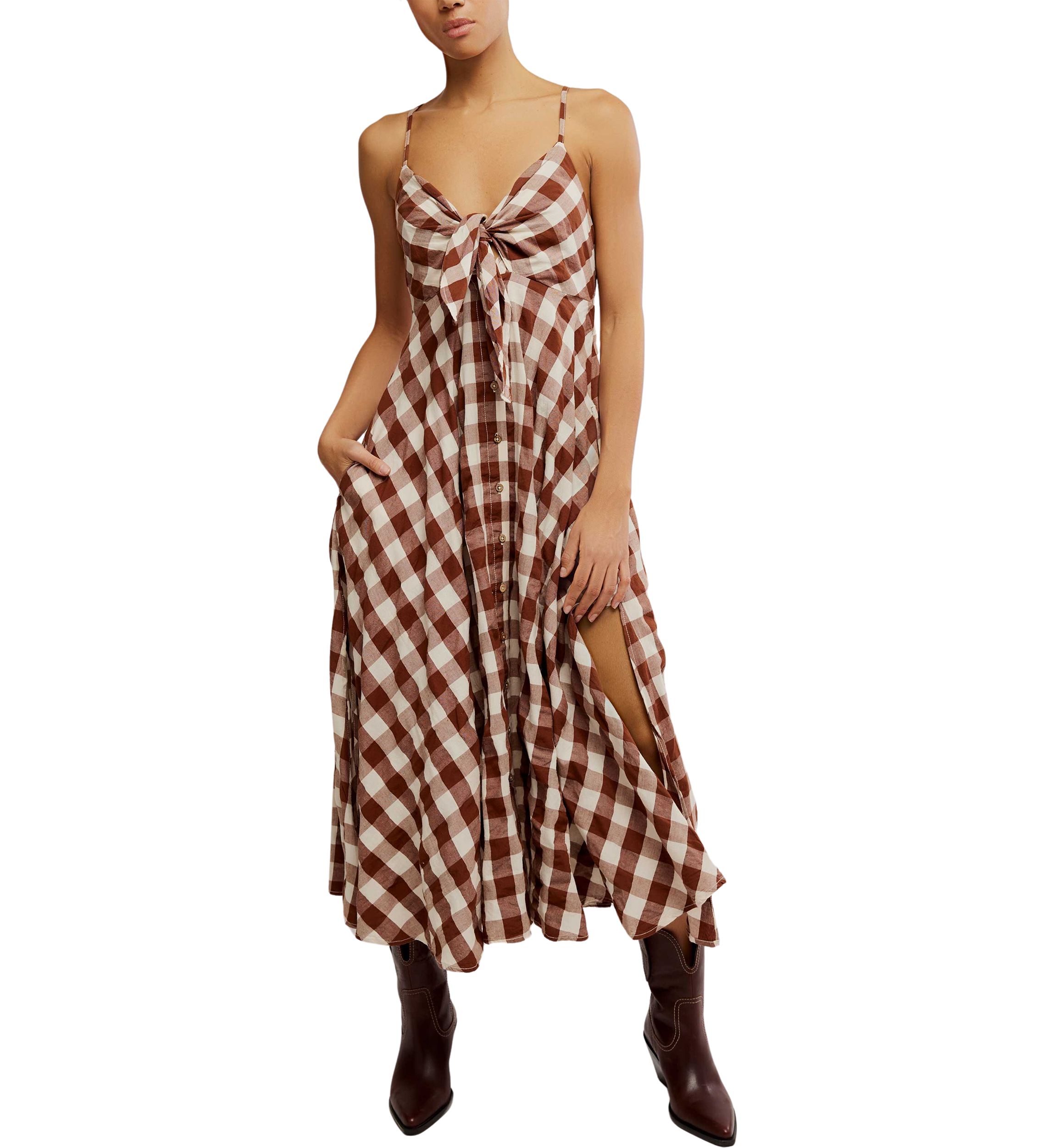 Via Midi Dress
