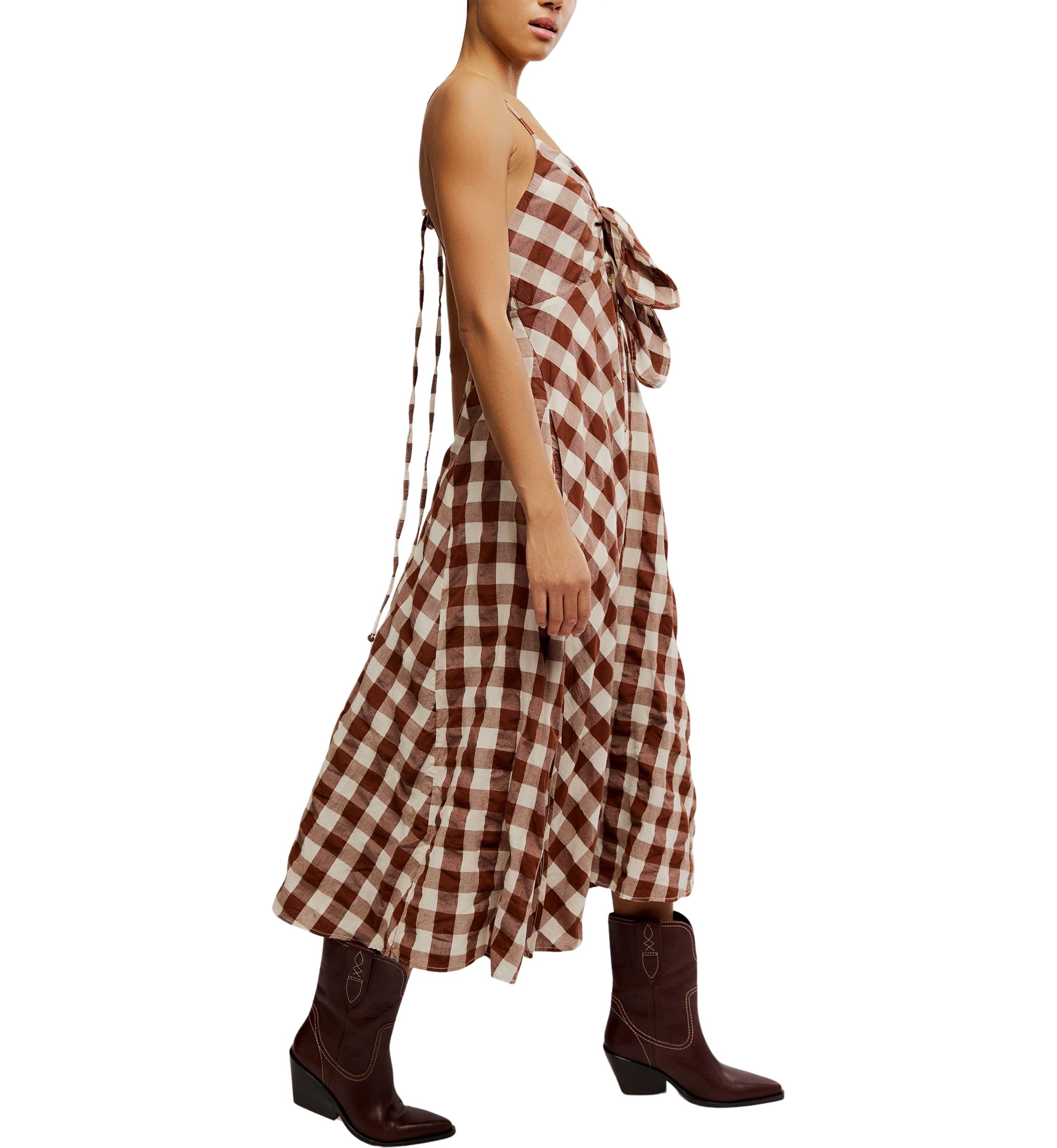 Via Midi Dress