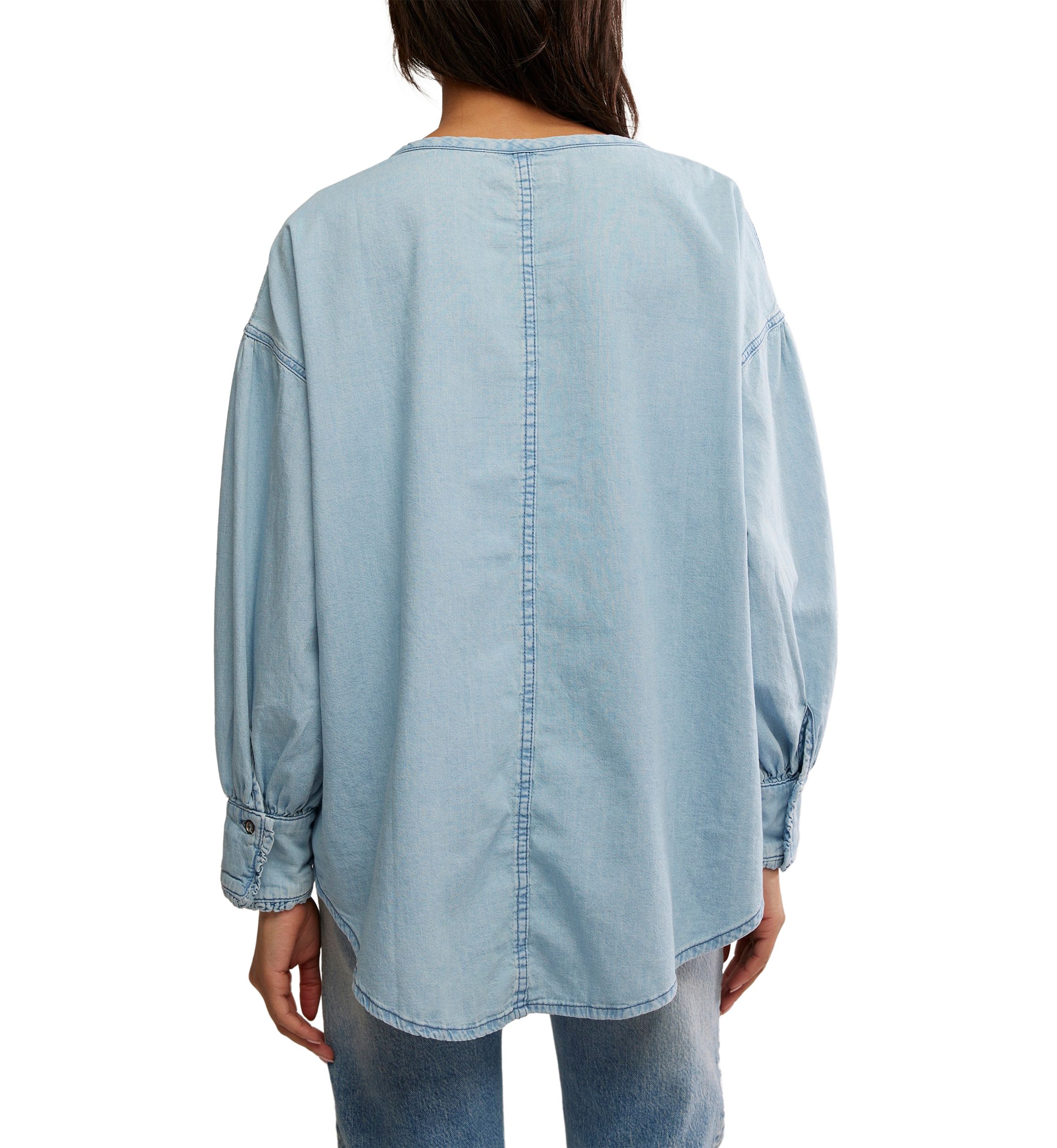 We The Free Denim Dreaming Pullover