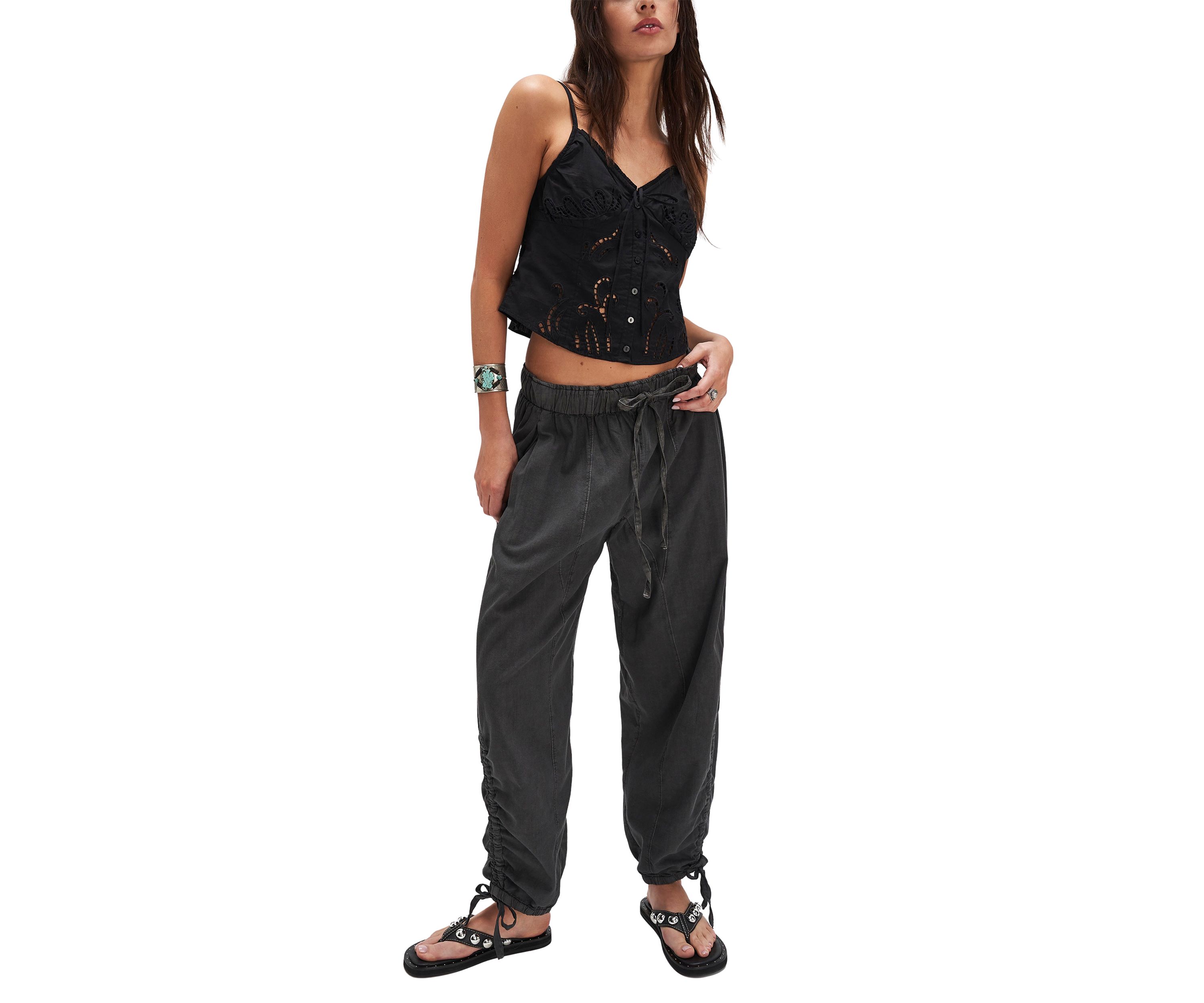 Sweet Sami Eyelet Top