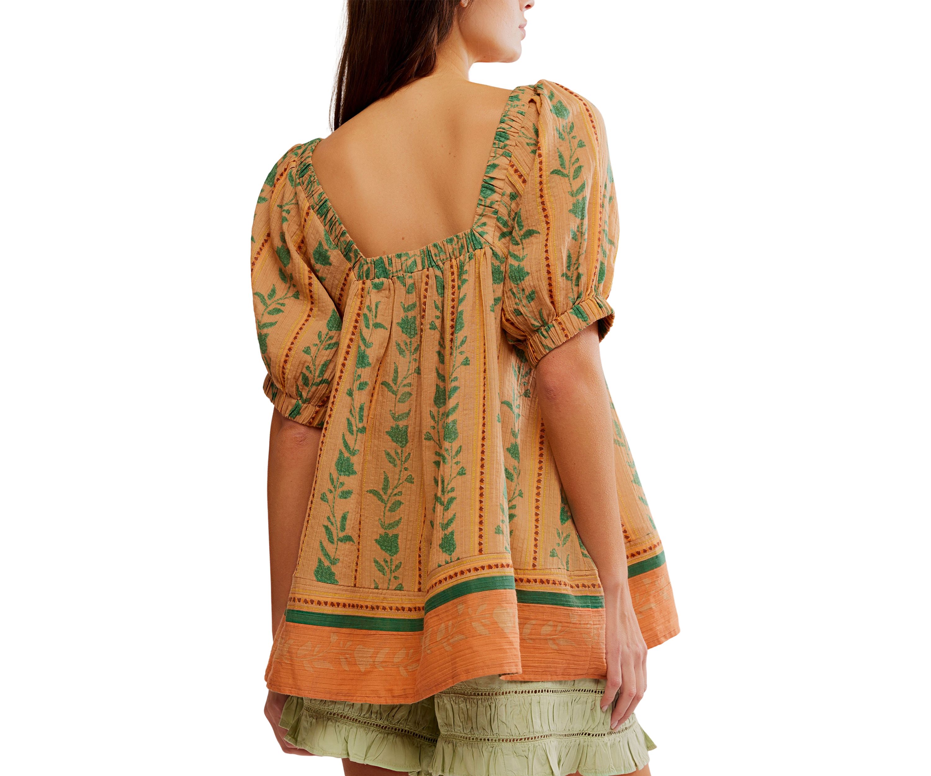 Santorini Printed Tunic