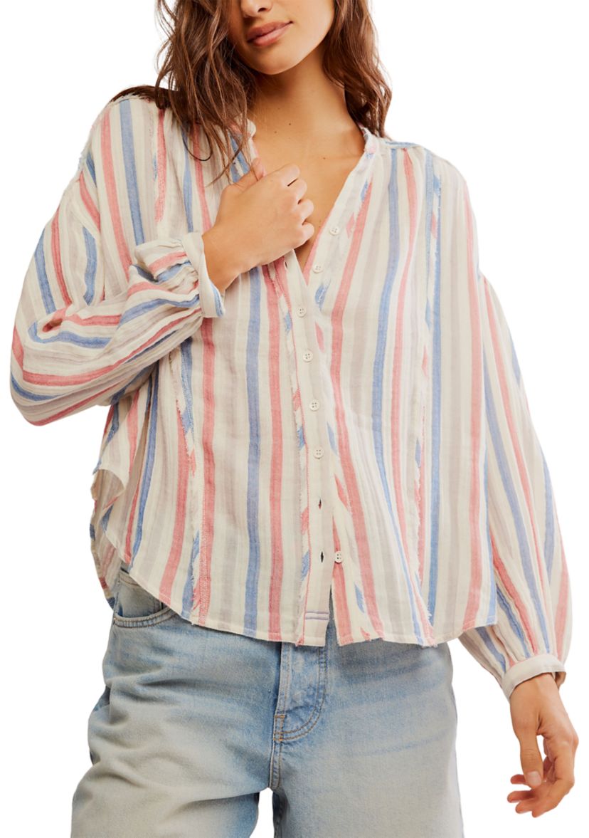 We The Free Valley Double Cloth Striped Shirt
