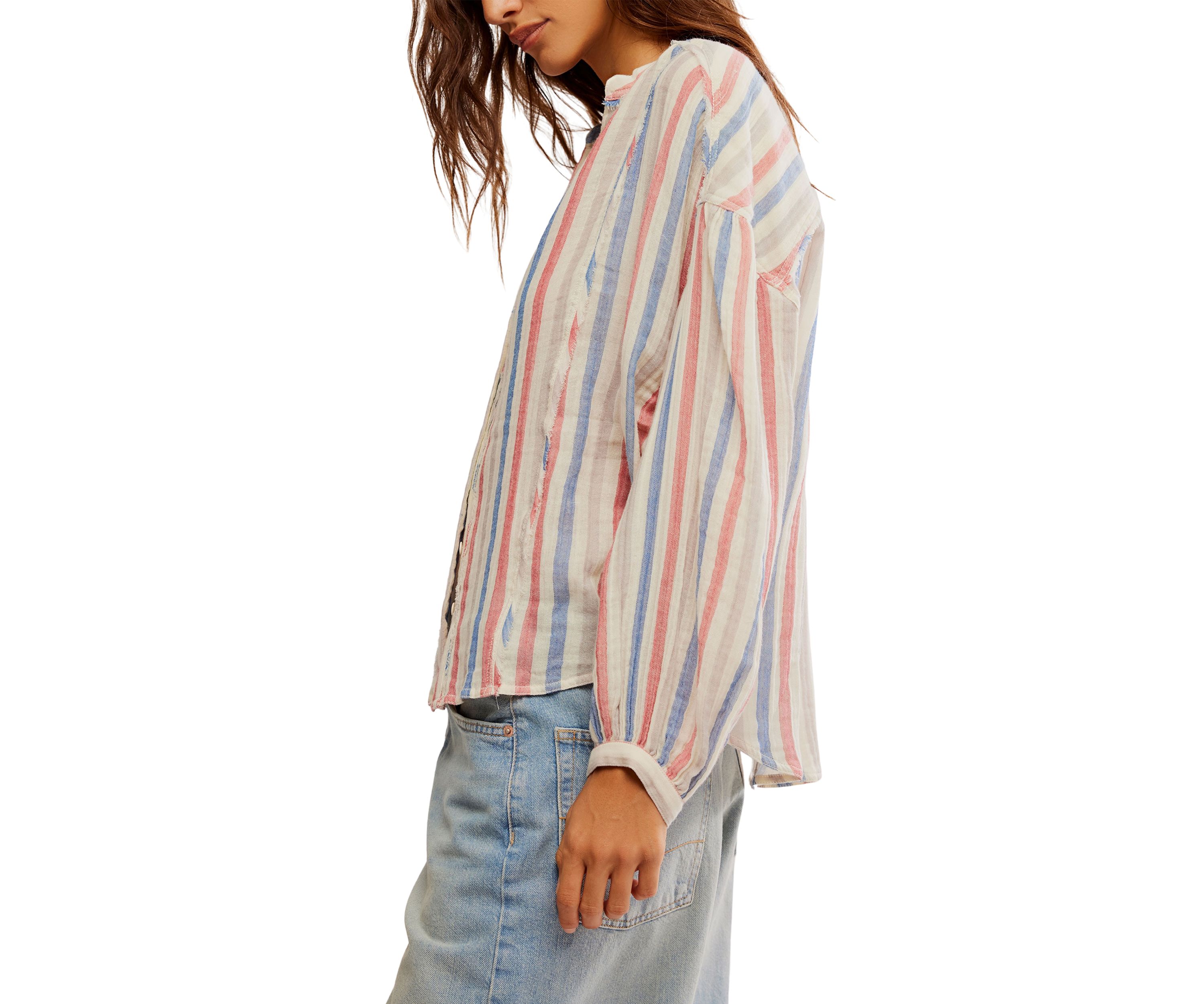 We The Free Valley Double Cloth Striped Shirt