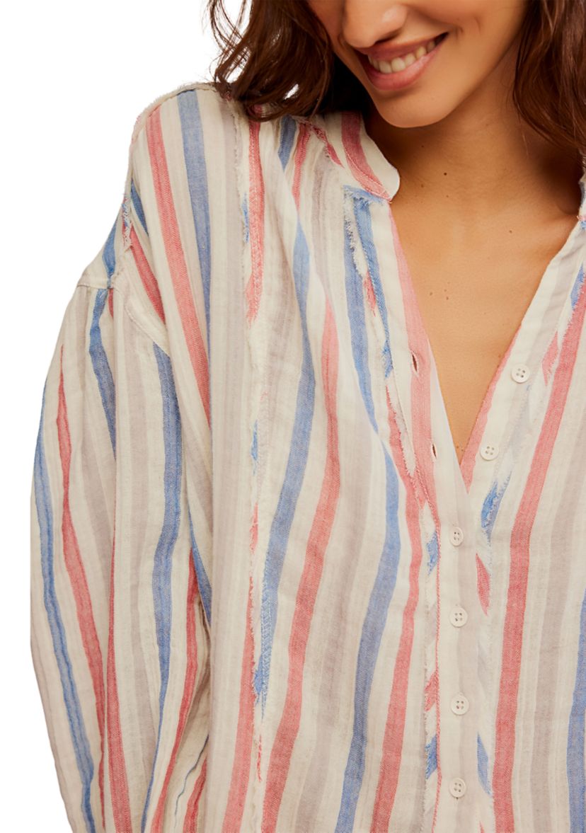 We The Free Valley Double Cloth Striped Shirt