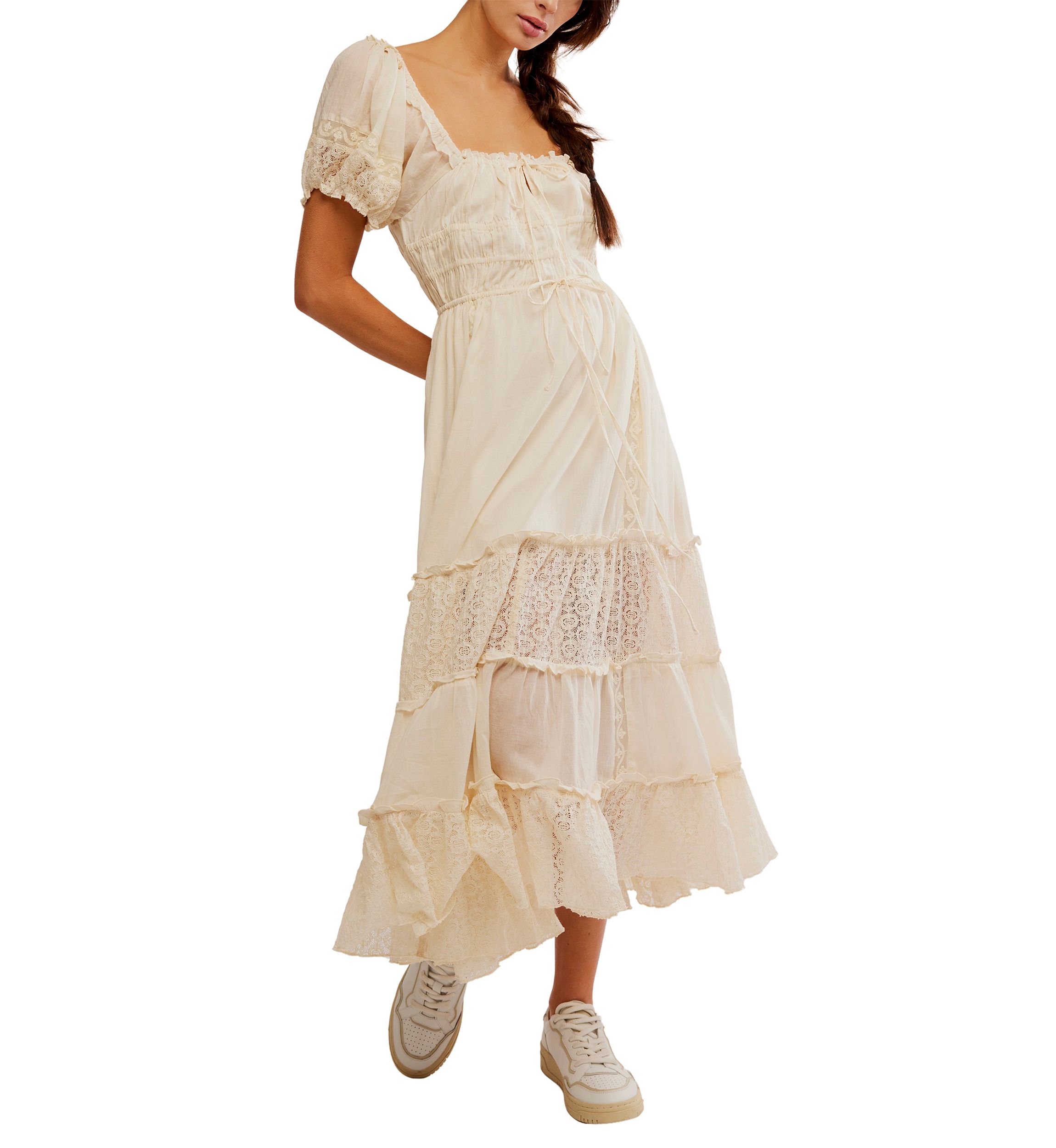 Falling Sun Midi Dress