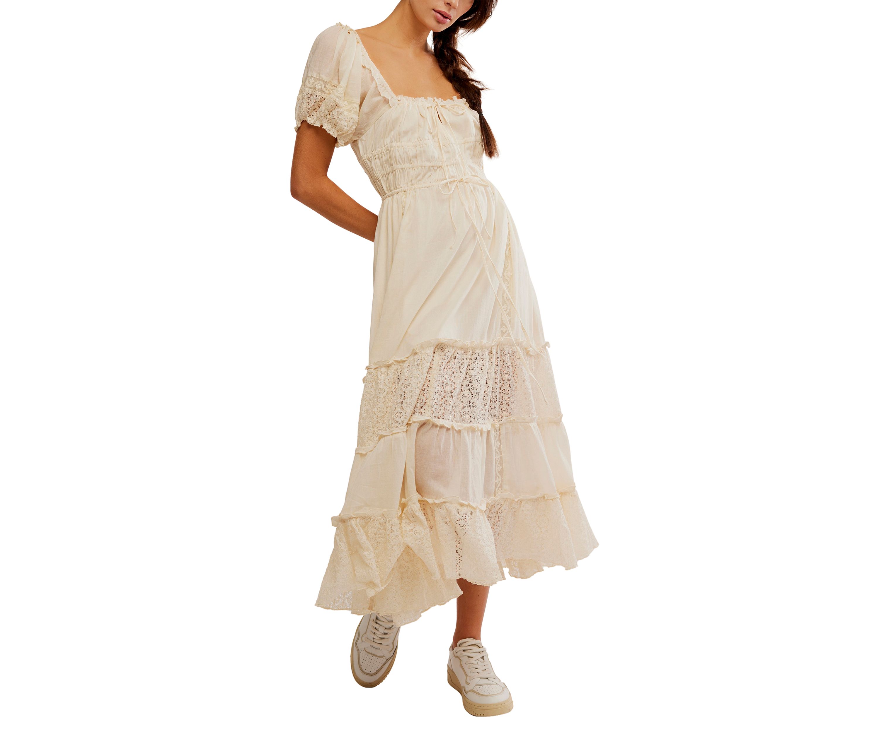 Falling Sun Midi Dress