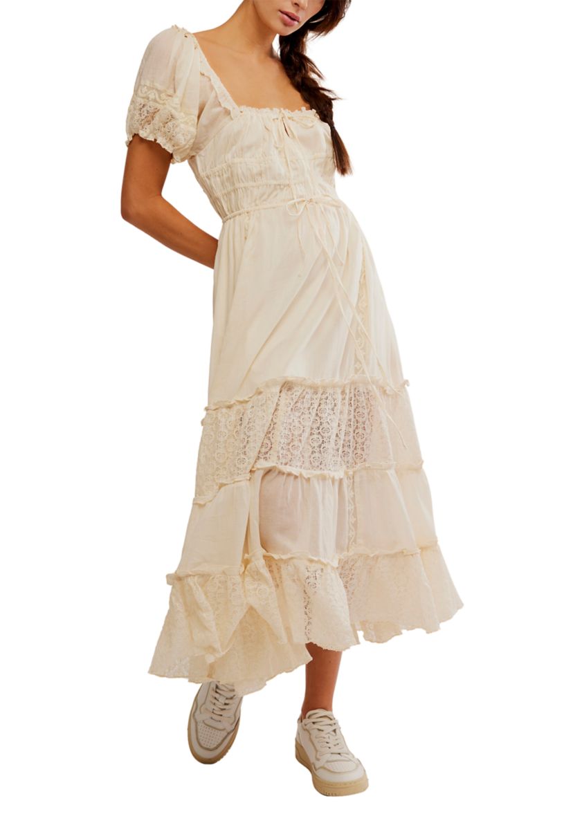 Falling Sun Midi Dress