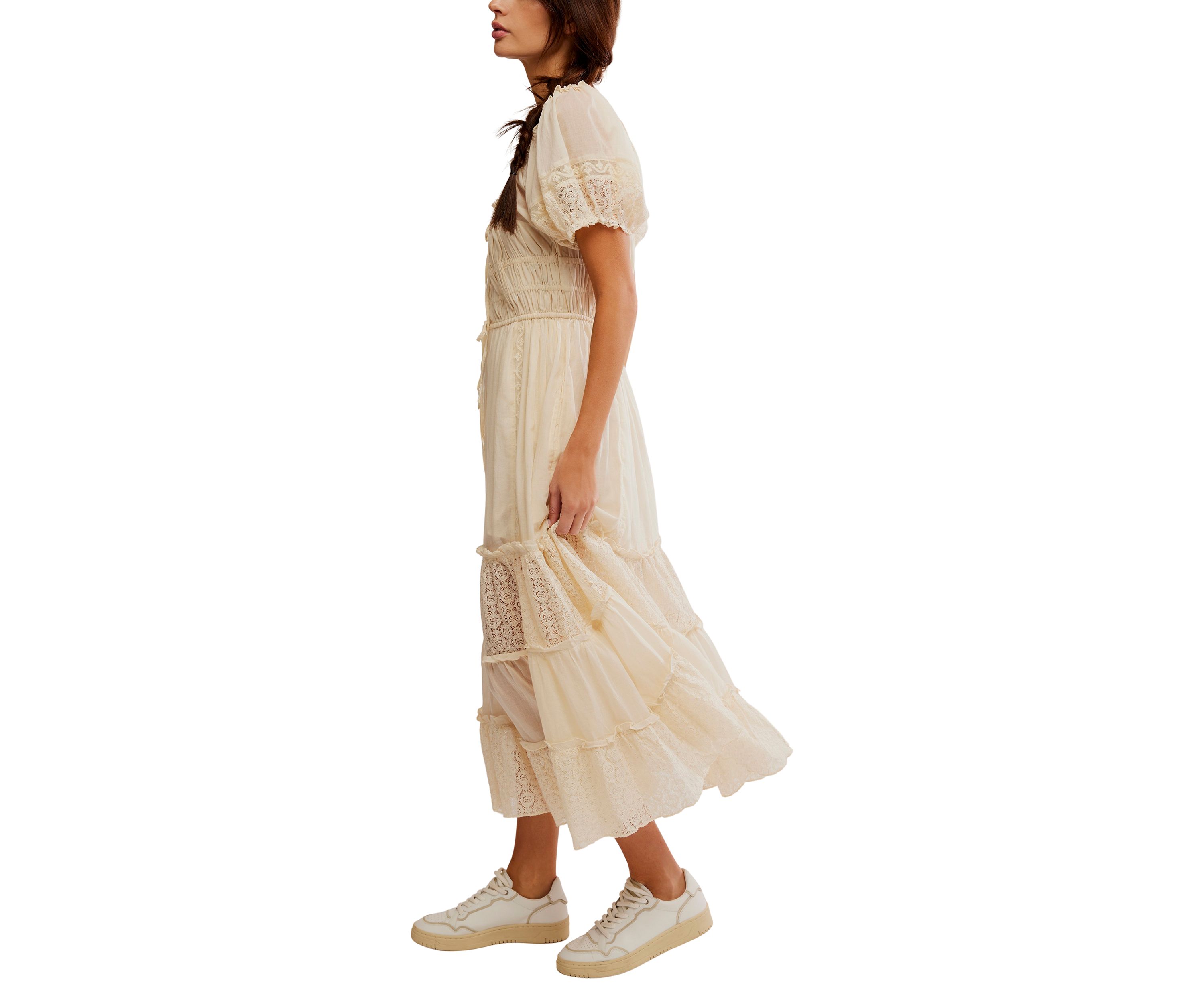 Falling Sun Midi Dress