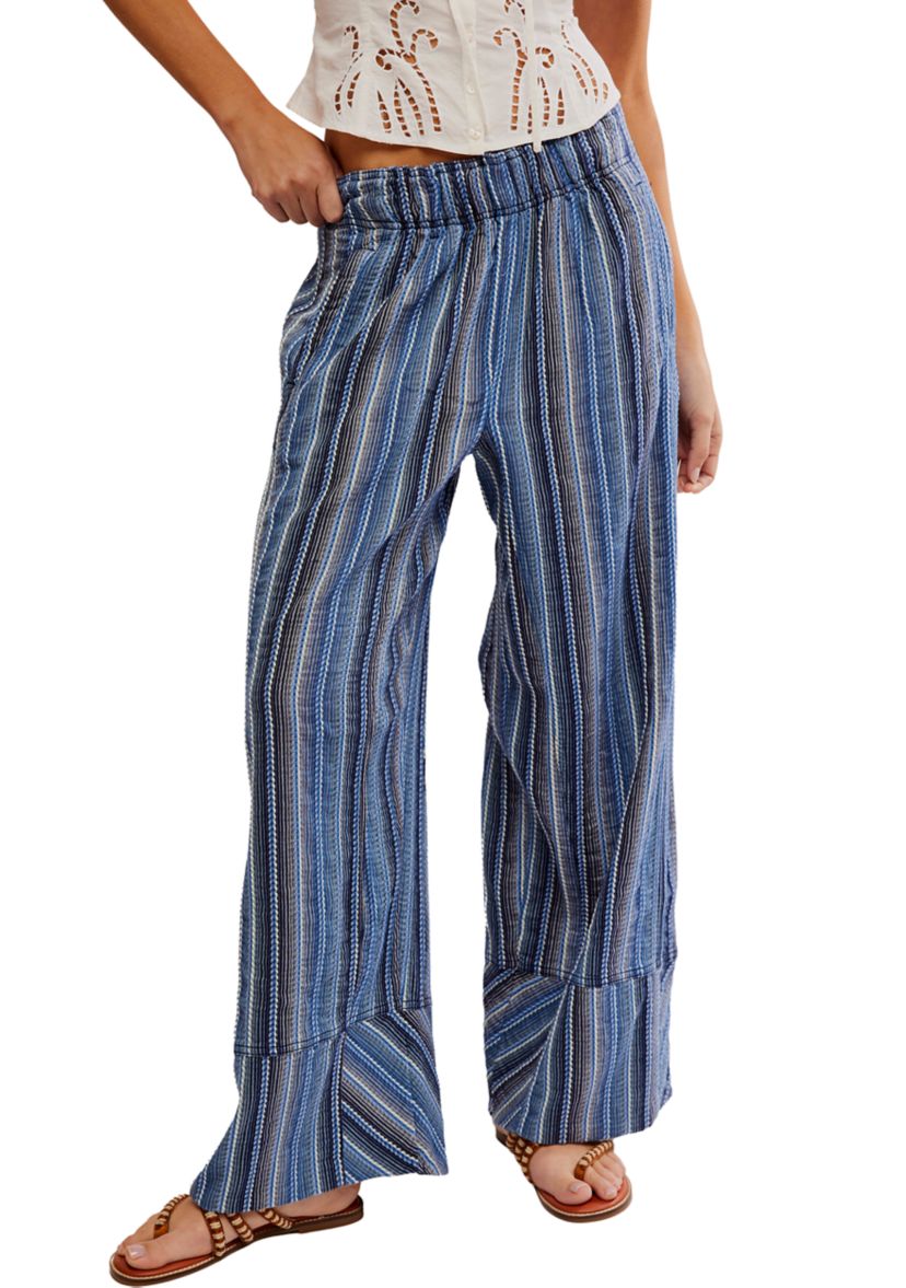 Days End Linen Pull-On Pants
