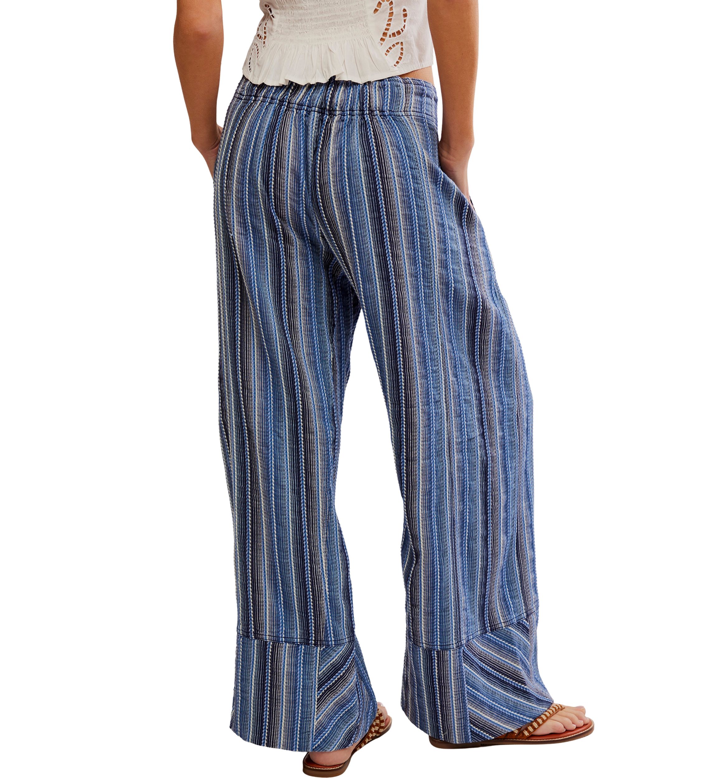 Days End Linen Pull-On Pants