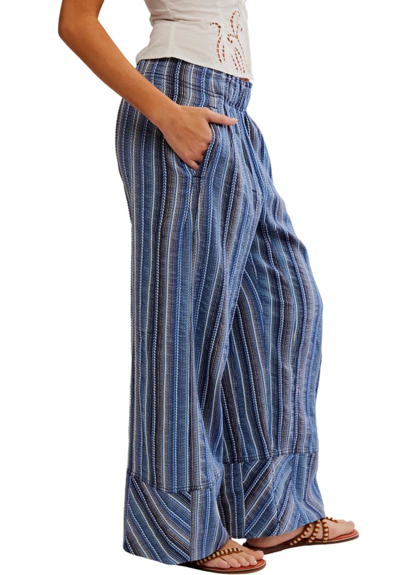 Days End Linen Pull-On Pants