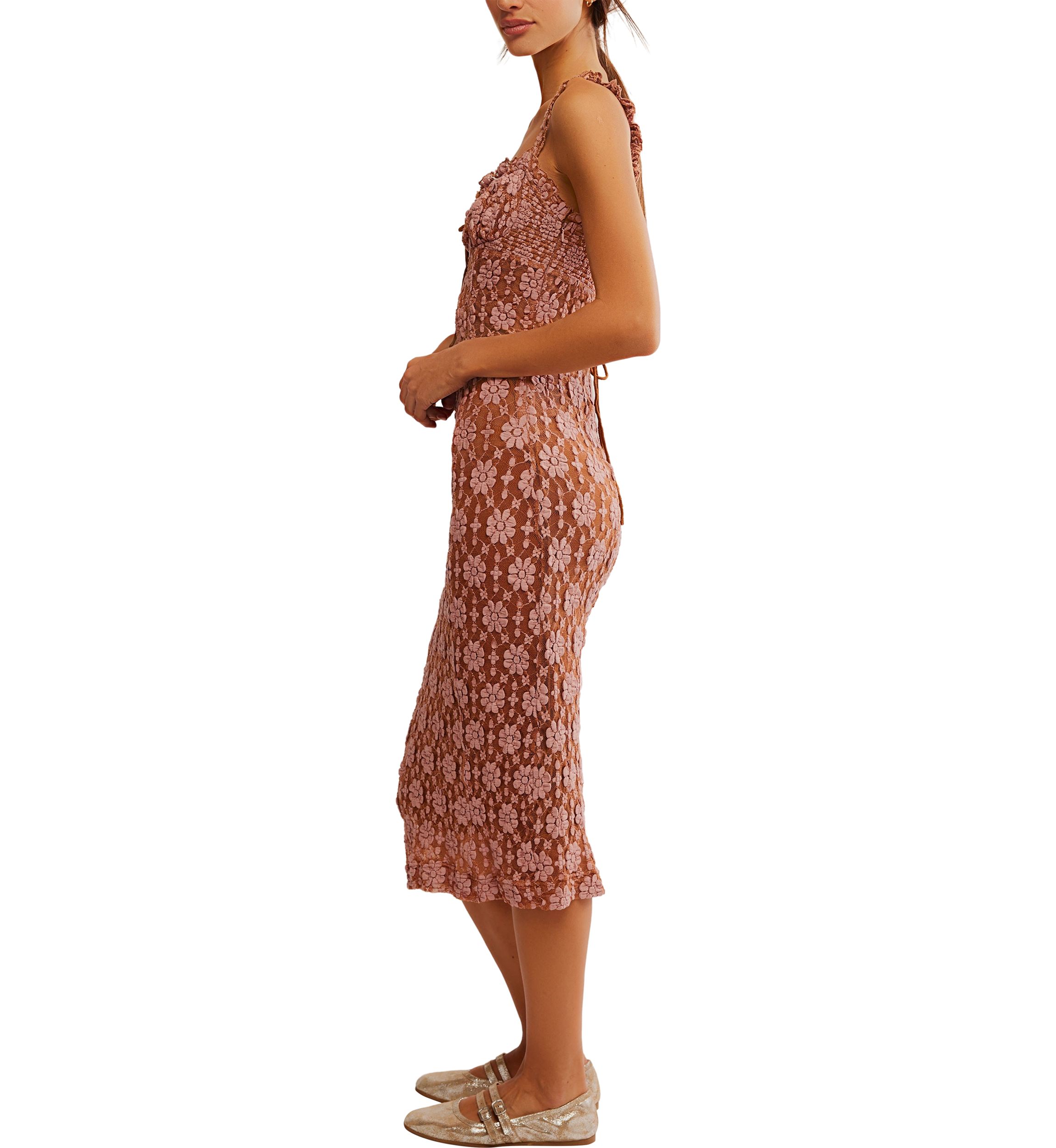 Lucinda Lace Midi Dress