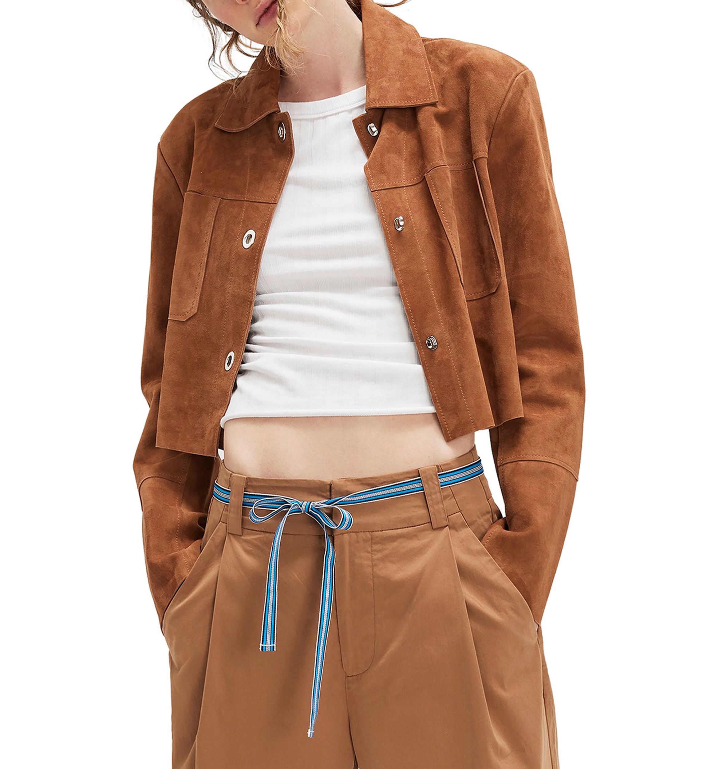 Buckle Back Trousers