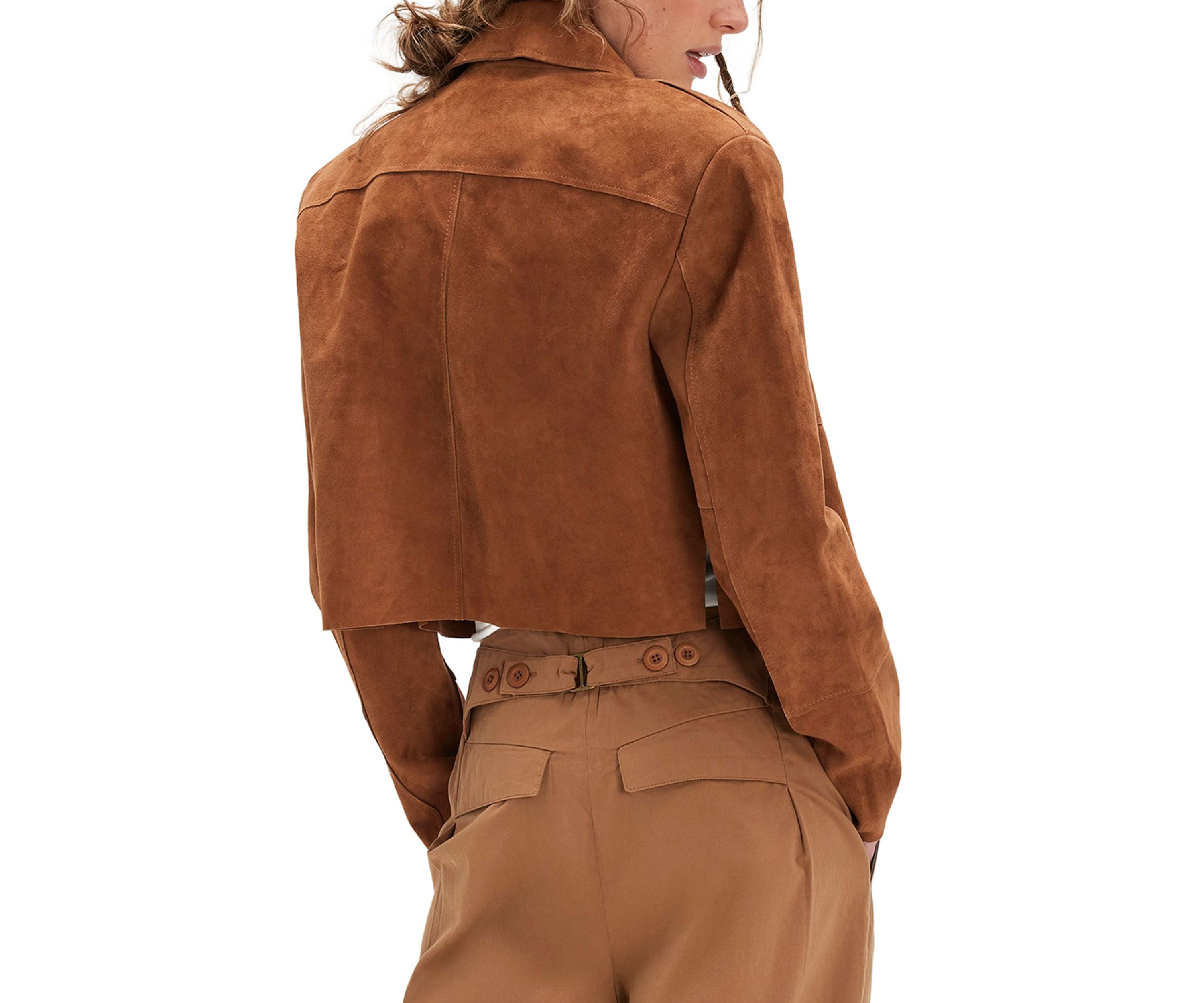 Buckle Back Trousers