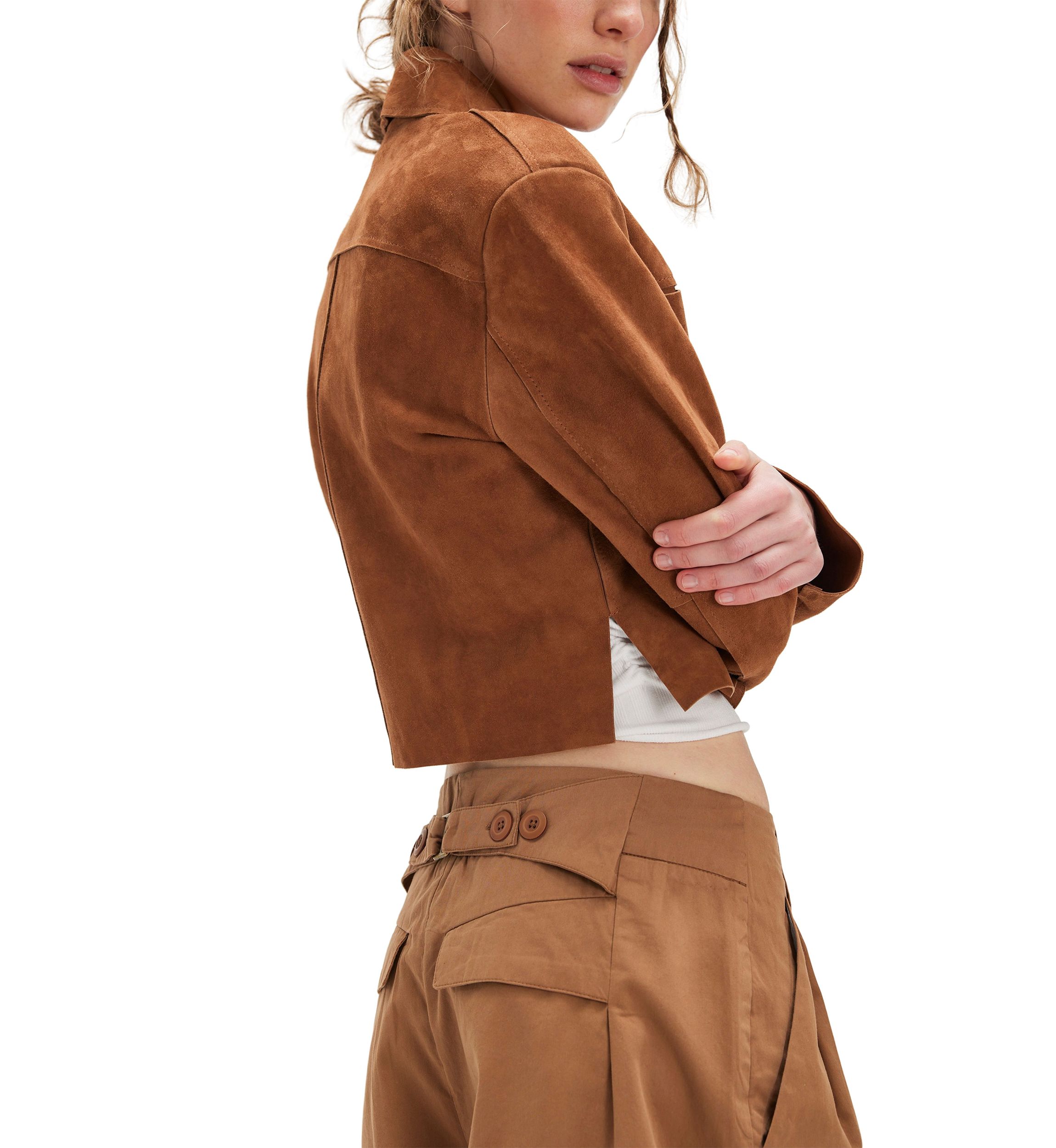 Buckle Back Trousers