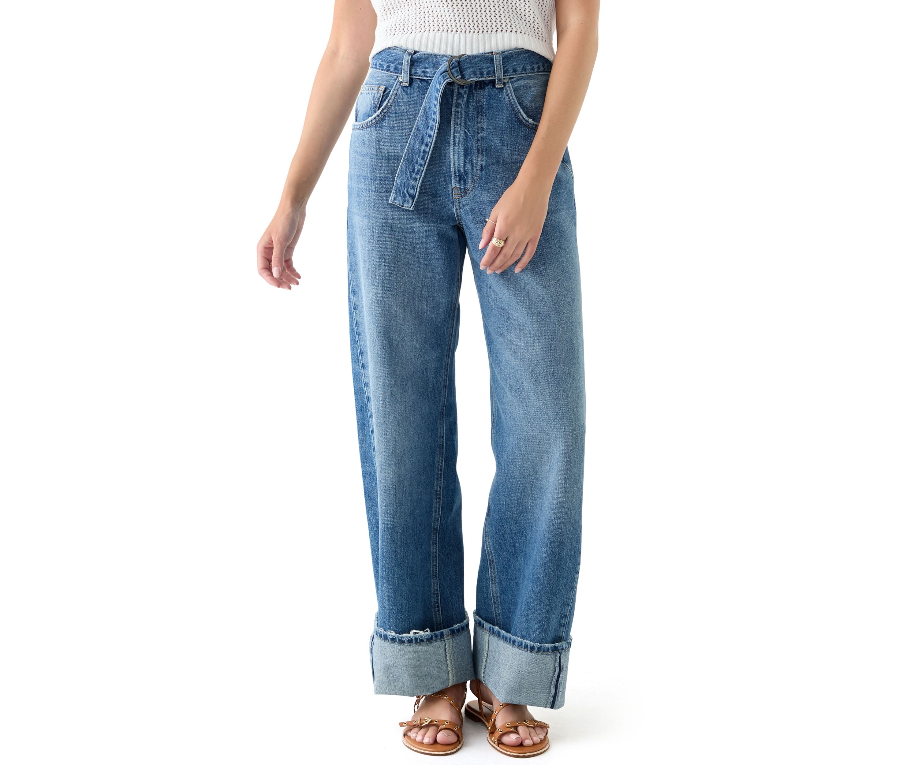 East Bay Cuffed Denim Jeans