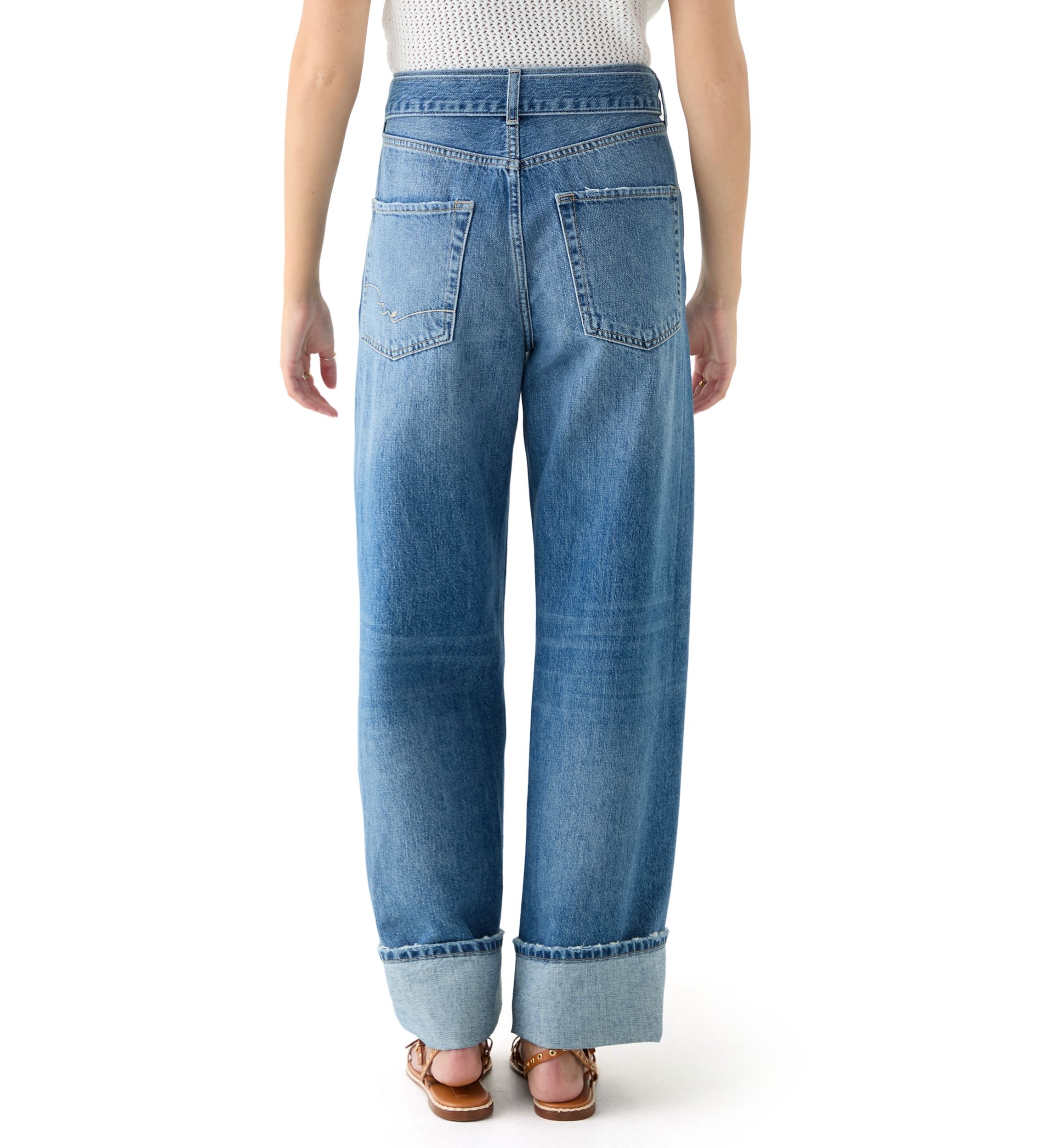 East Bay Cuffed Denim Jeans