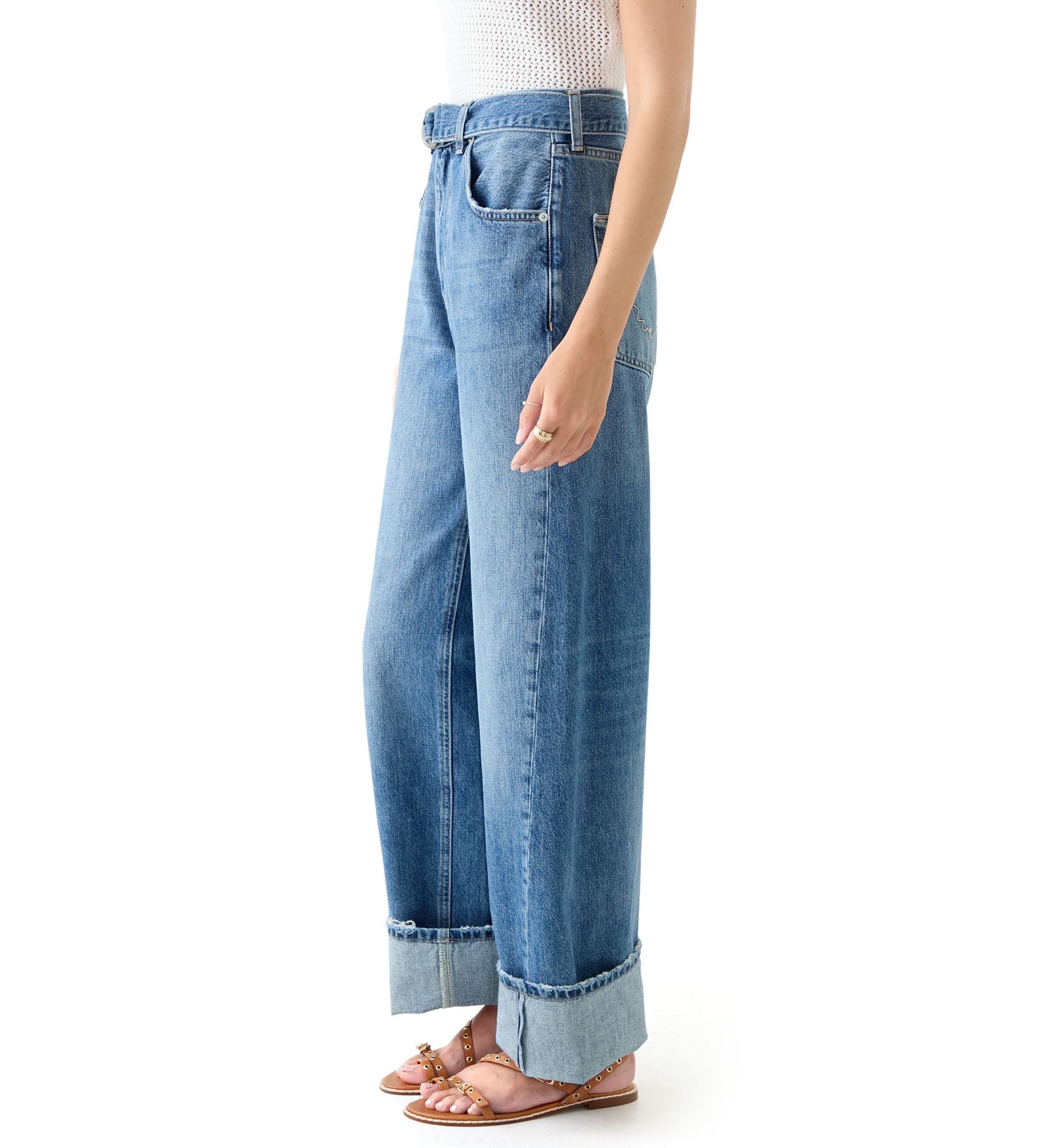 East Bay Cuffed Denim Jeans