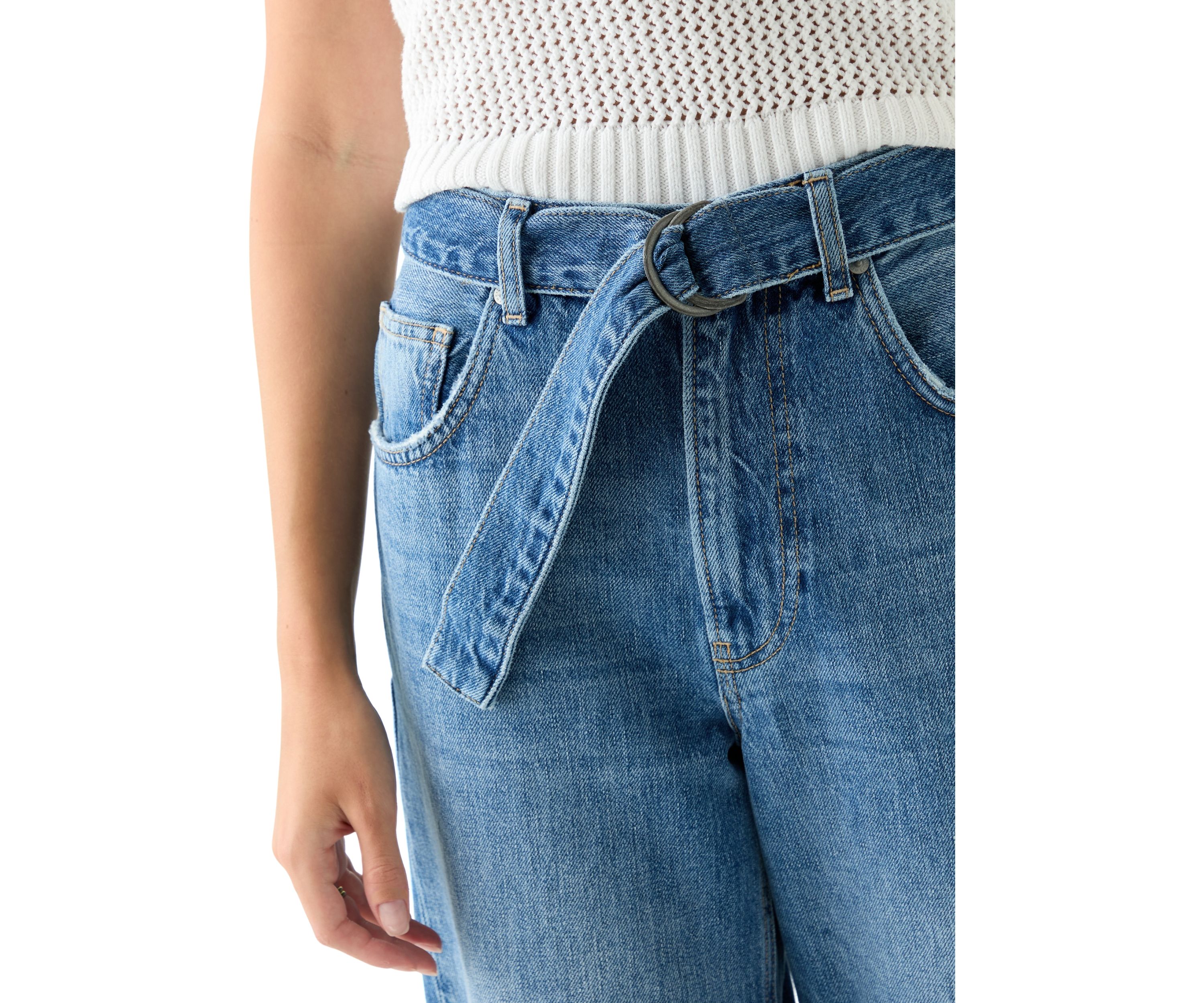 East Bay Cuffed Denim Jeans