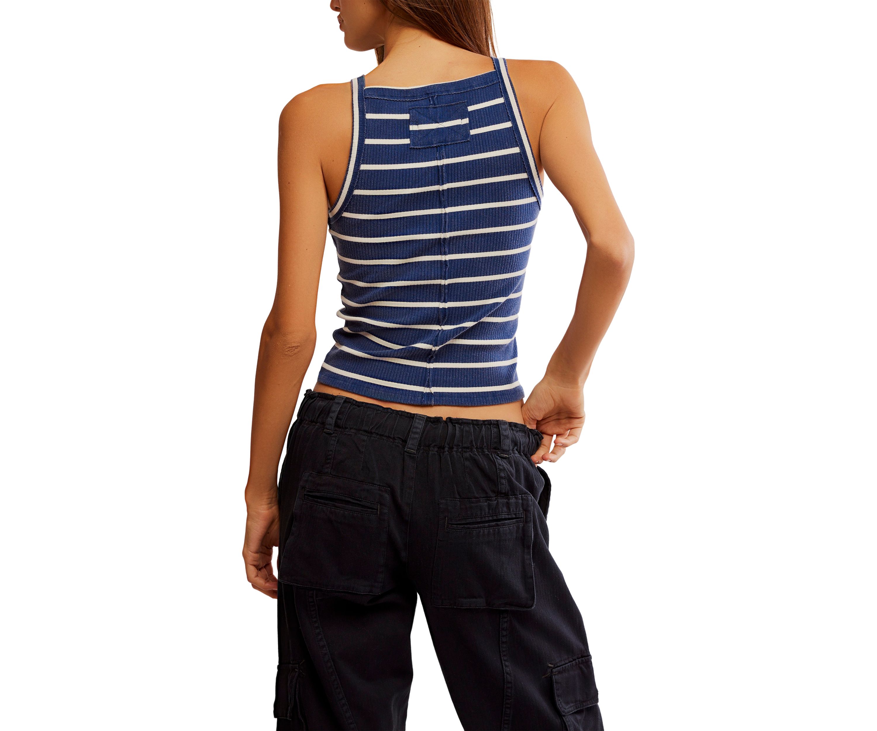 We The Free Mia Striped Tank Top