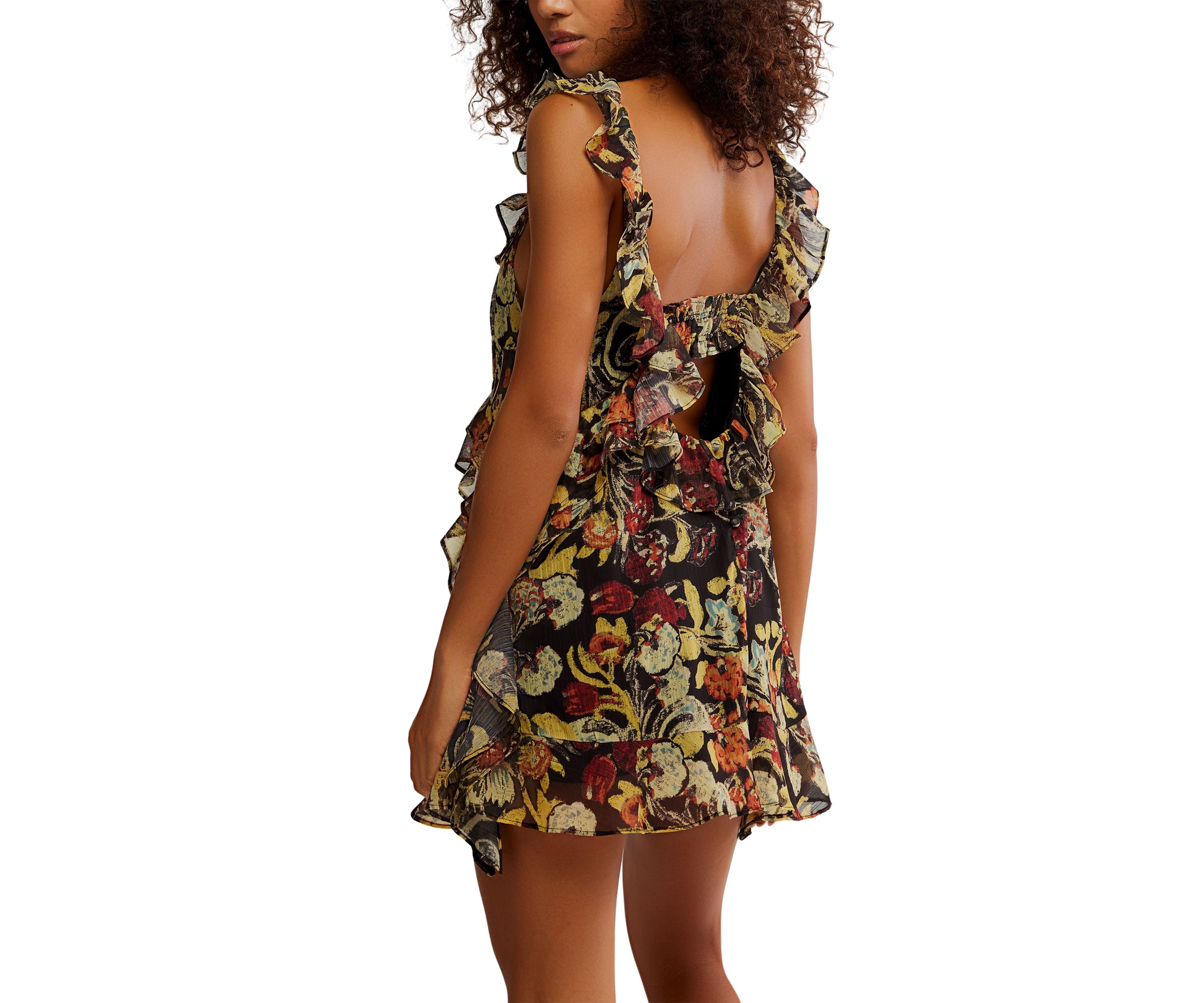 Bali Floral Mini Dress