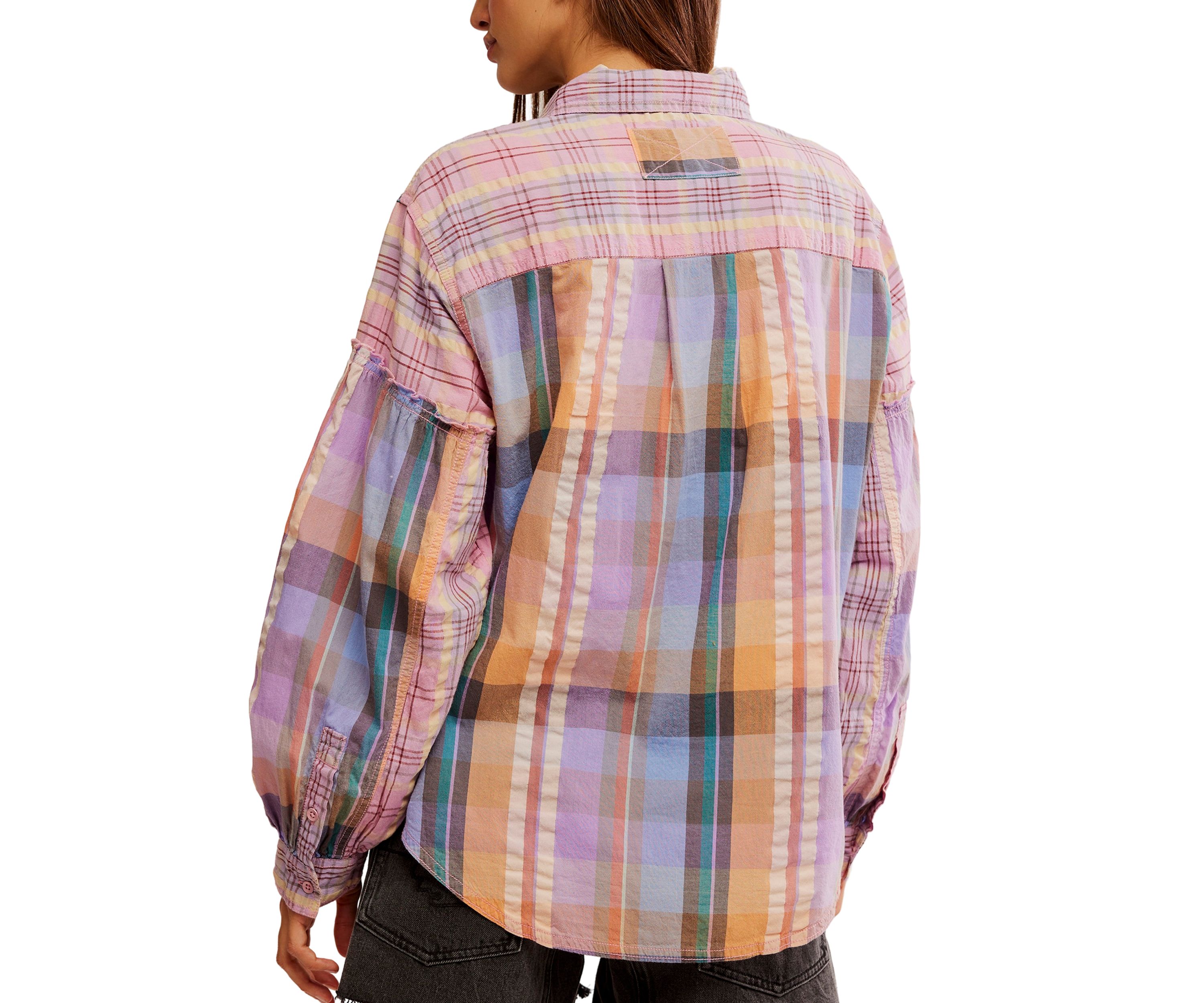We The Free Madras Top