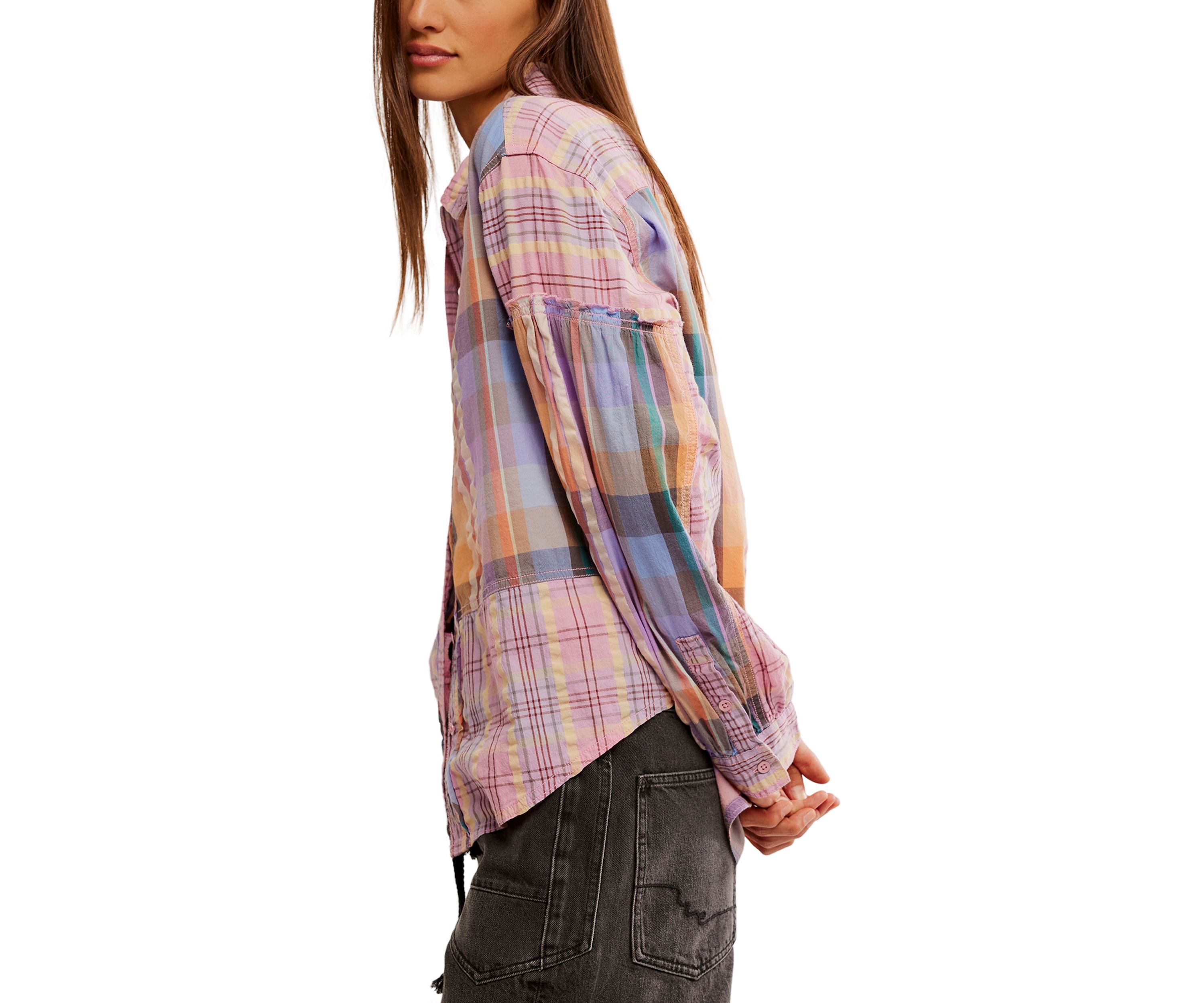We The Free Madras Top