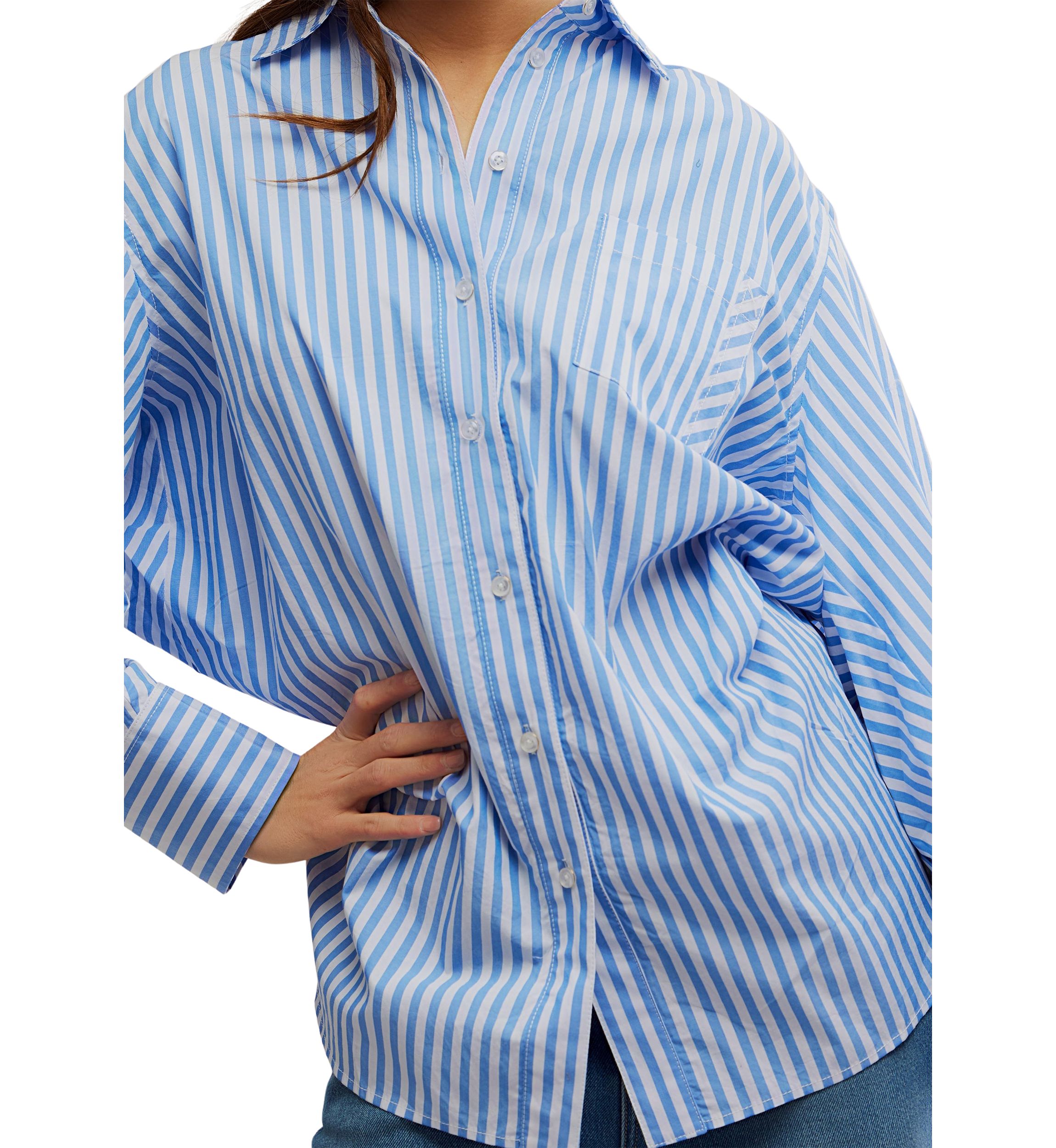 Sabine Striped Articulated Shirt