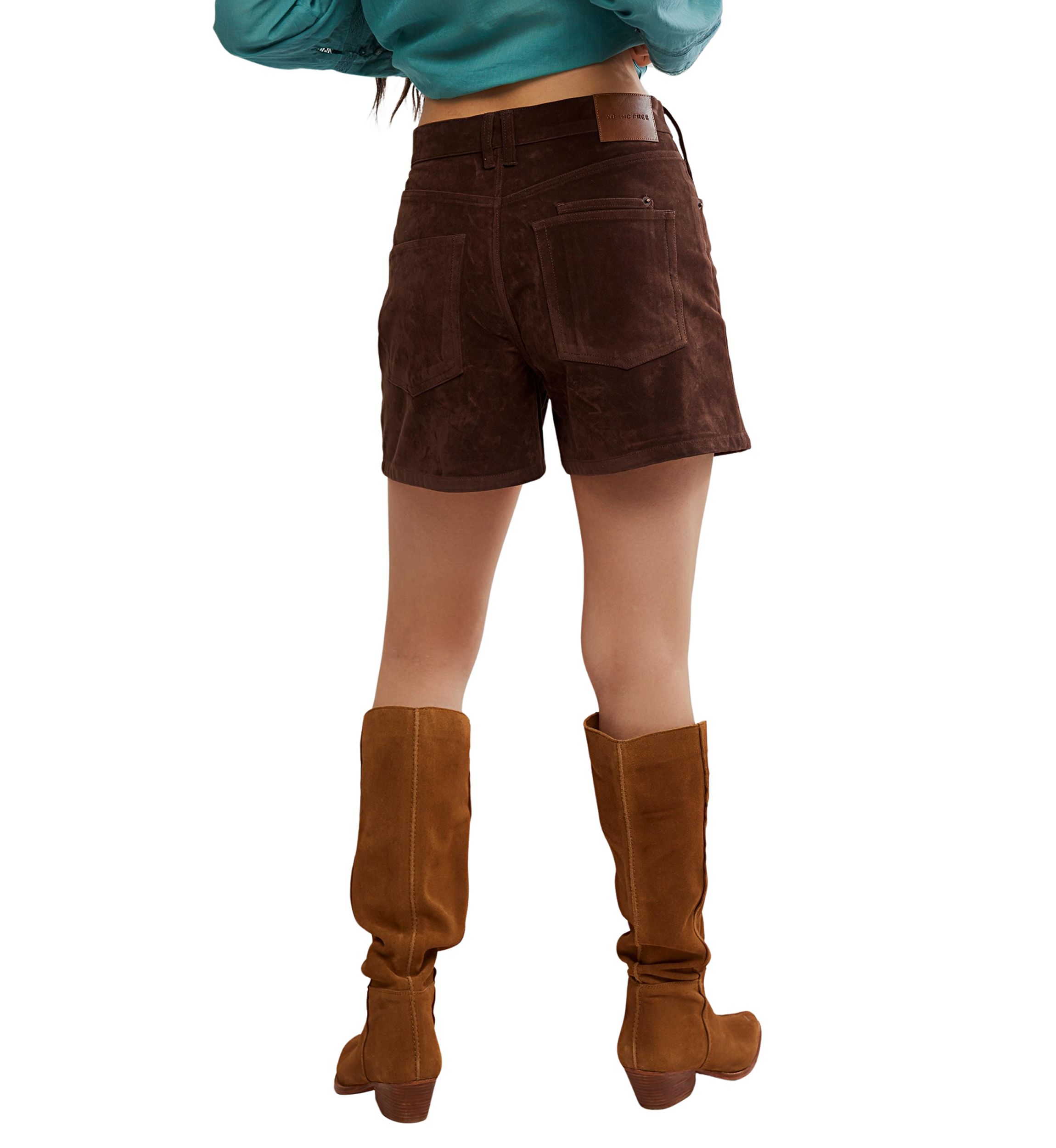 We The Free Tippi Vegan Suede Shorts