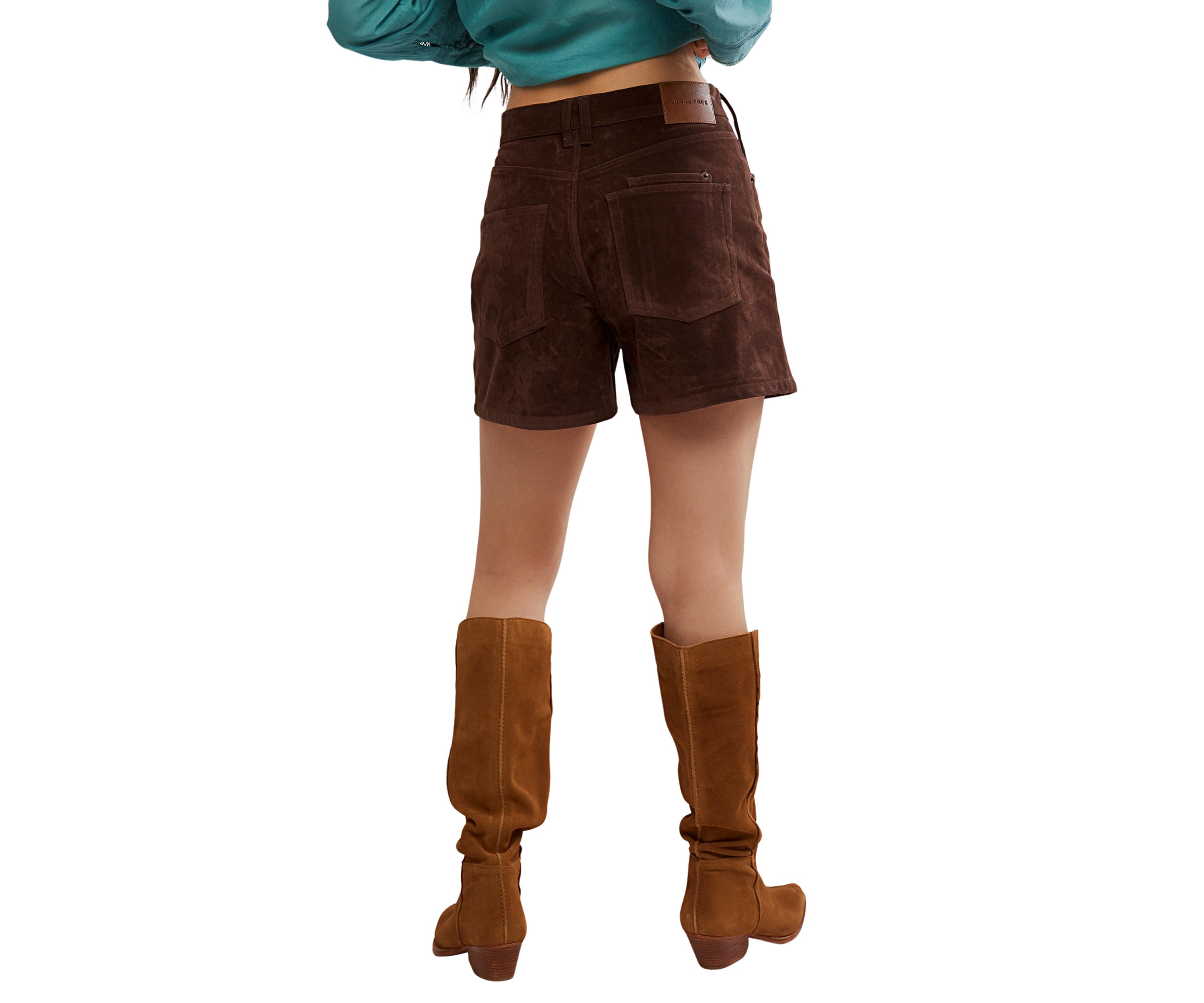 We The Free Tippi Vegan Suede Shorts