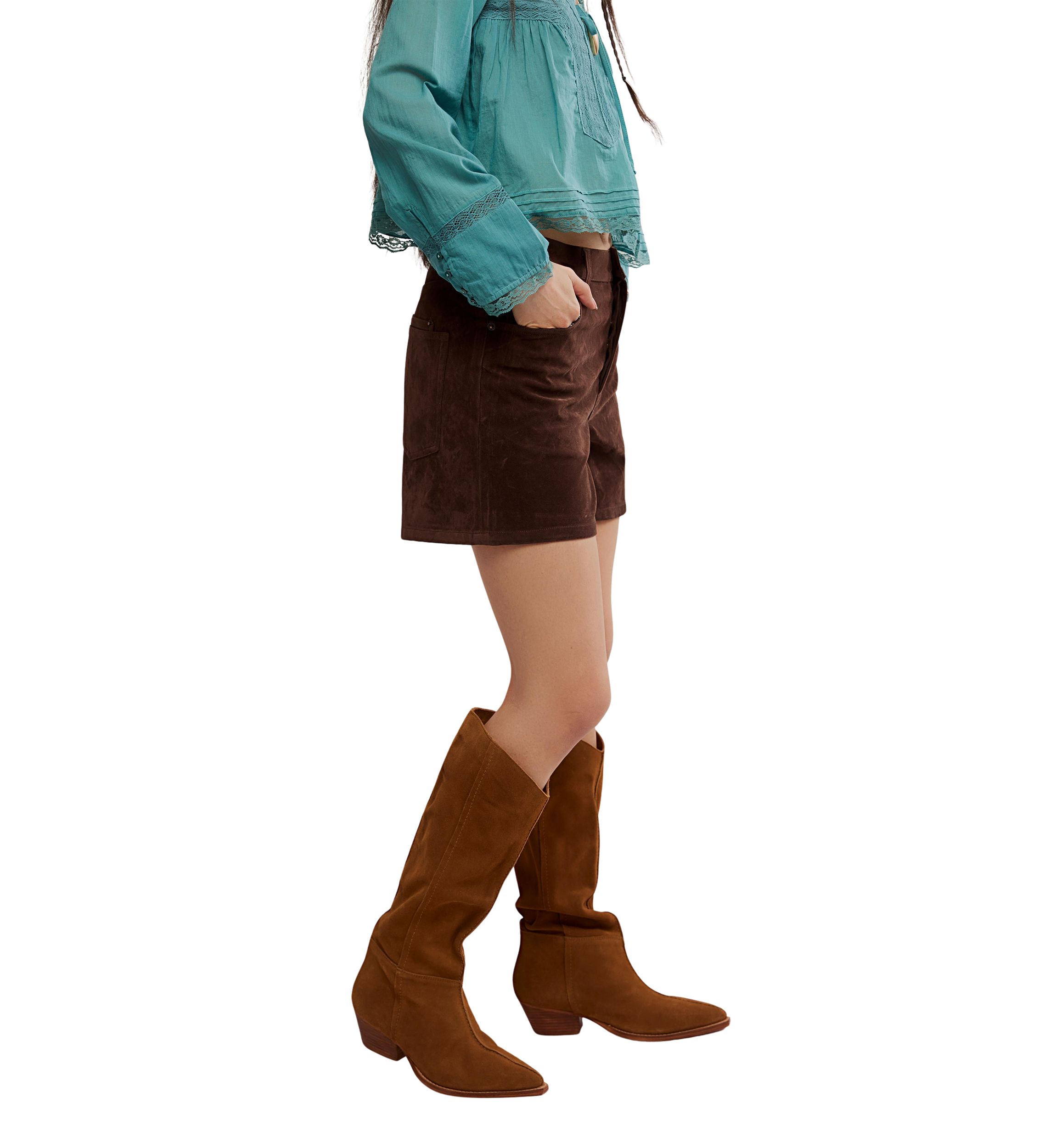 We The Free Tippi Vegan Suede Shorts